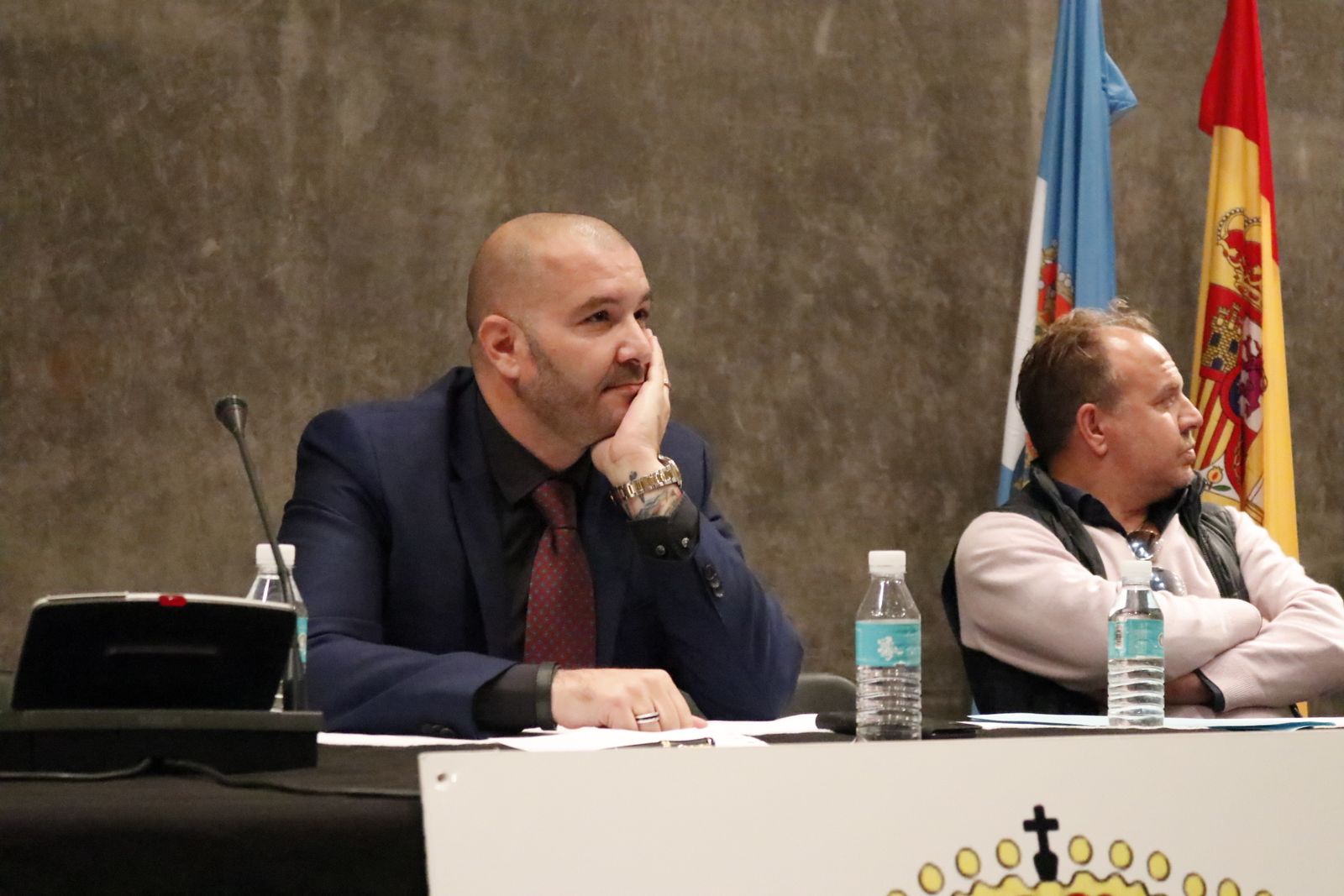 Raffaele Pandelone, en el transcurso de la última asamblea de socios