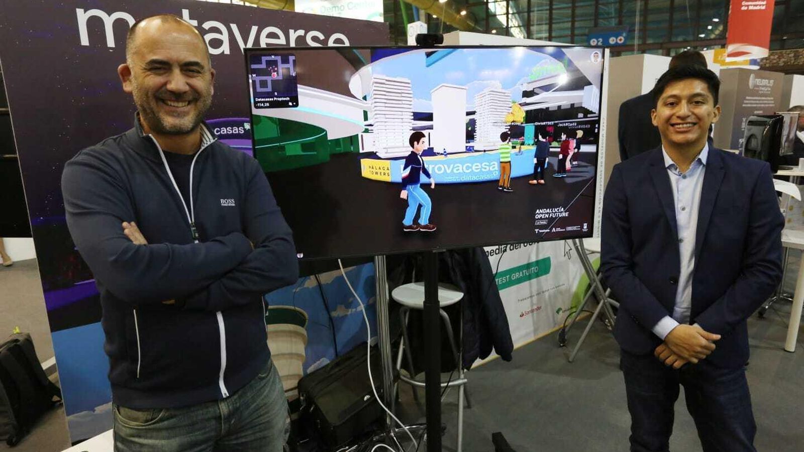 Santiago Cabezas-Castellanos, CEO de Datacasas, y Juan Tacha, CMO de Basicnex