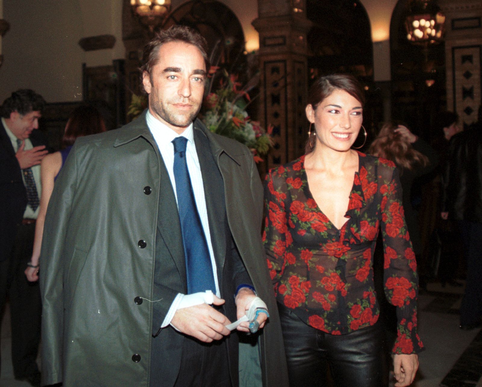 Miguel Ángel Jiménez y Raquel Revuelta en el año 2002