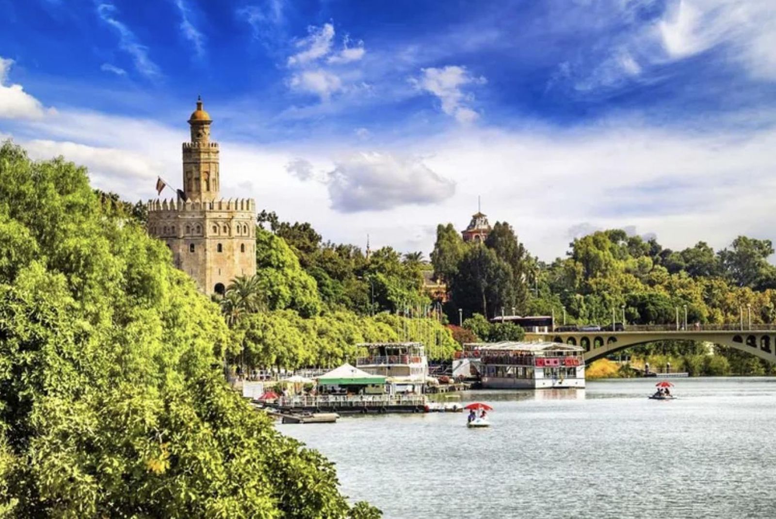 Paseo en barco por Sevilla