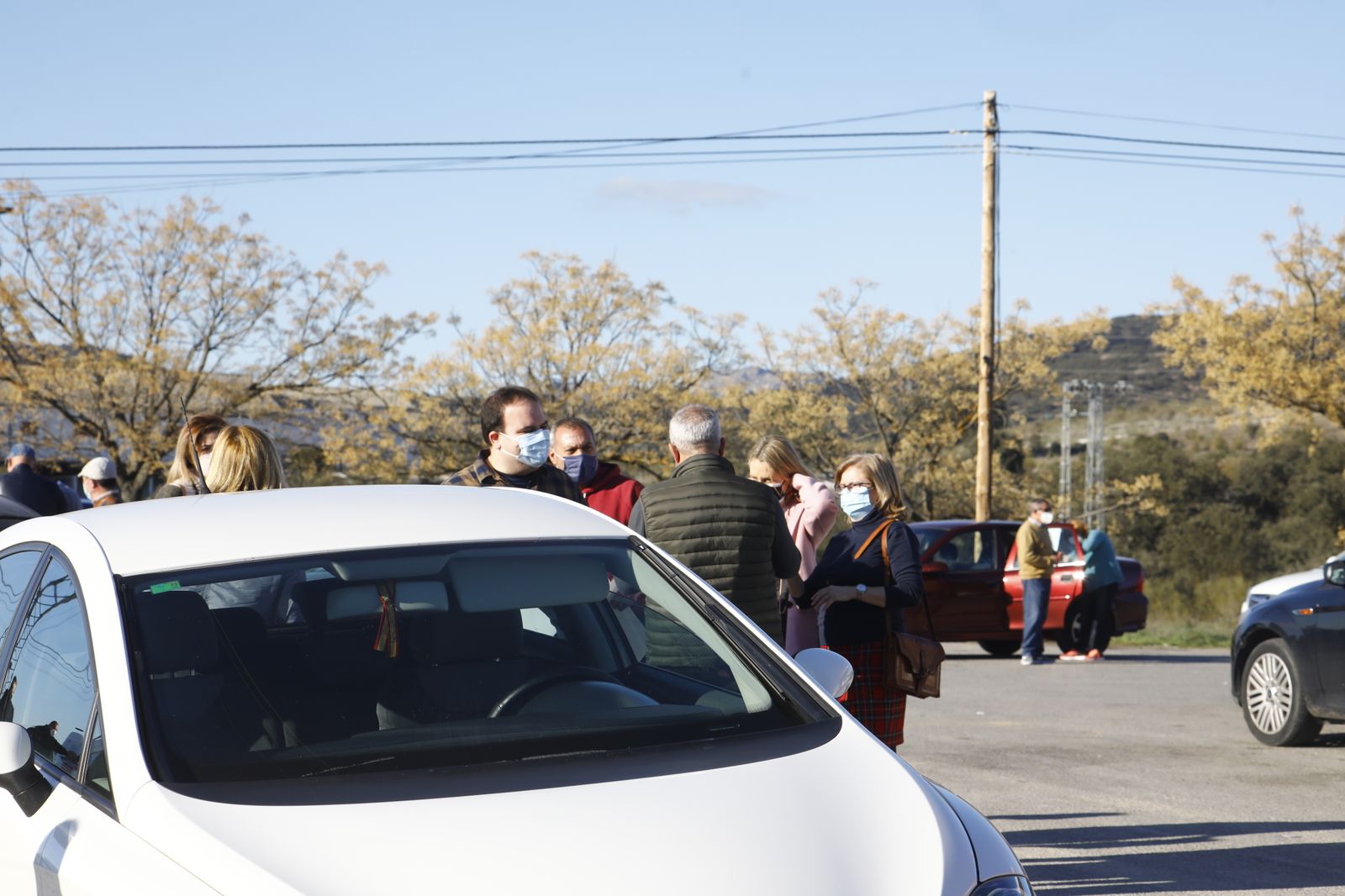 Las fotografías de la marcha lenta entre Córdoba y Badajoz para exigir la autovía A-81