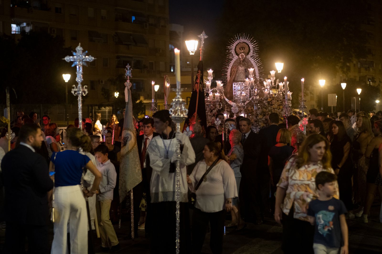Las imágenes de la procesión de la Virgen del Juncal