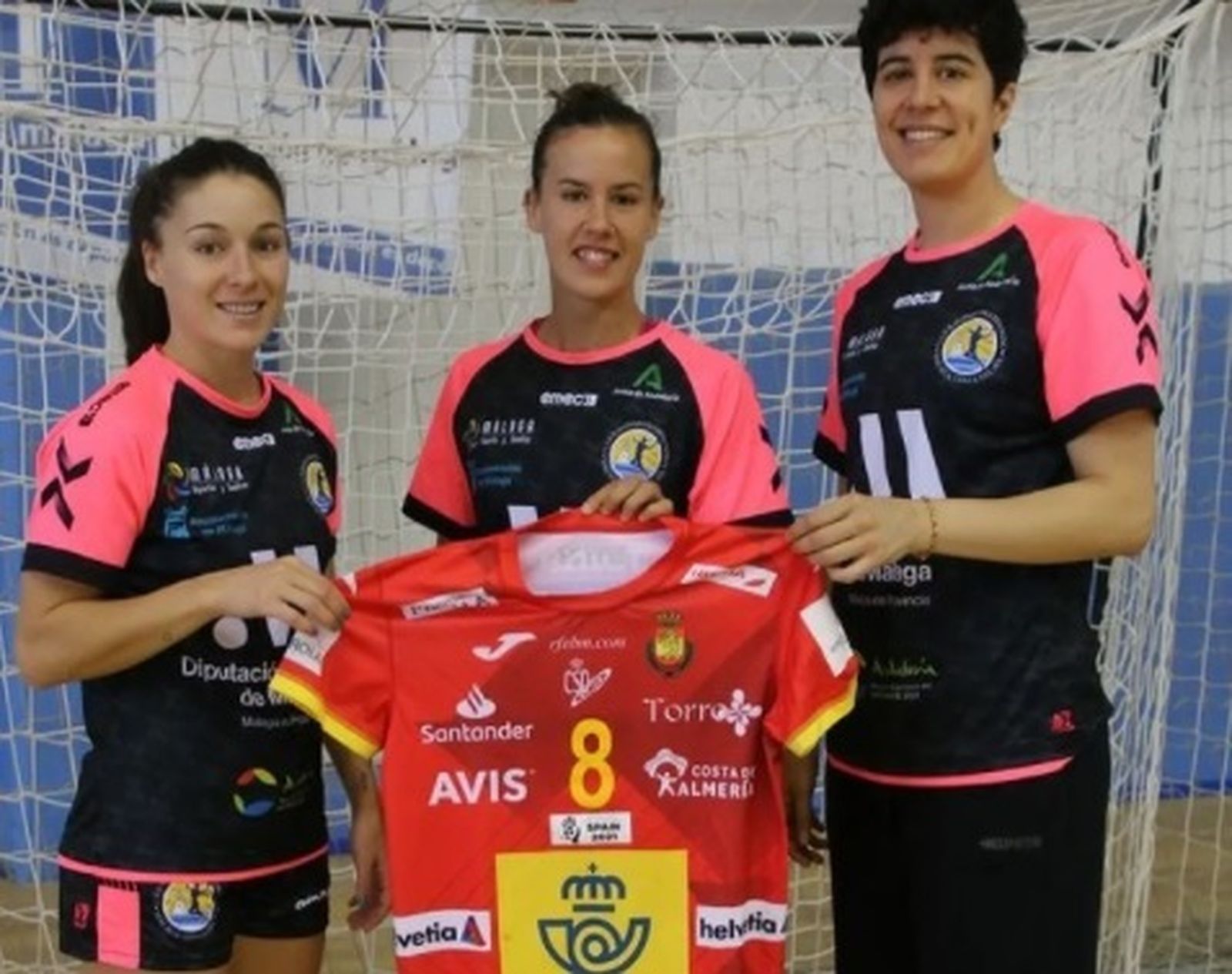 Sole López, Silvia Arderius y Merche Castellanos.