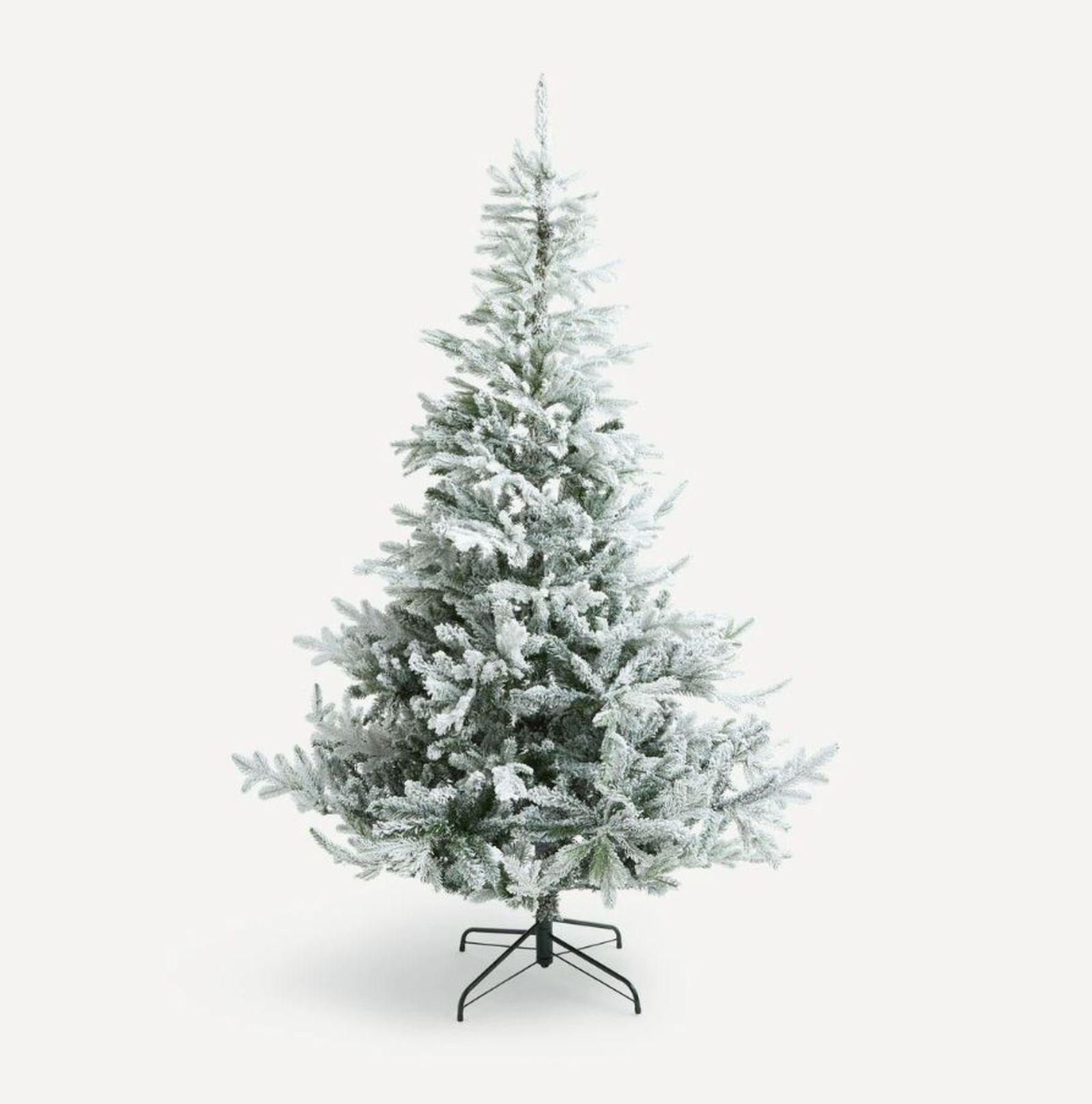 Árbol nevado Baqueira Navidad El Corte Inglés