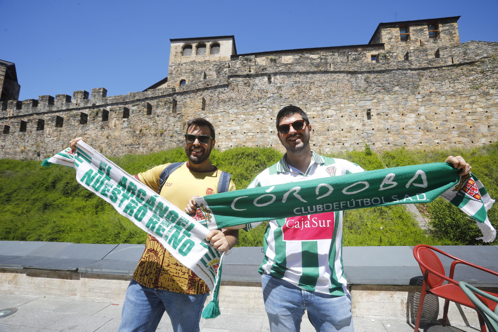 Las mejores fotos de los seguidores del Córdoba CF en Ponferrada