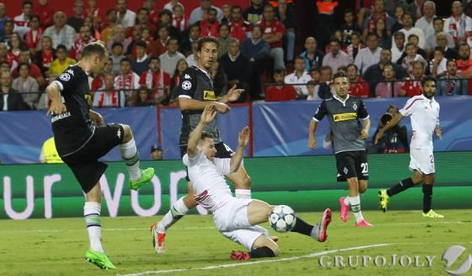 Las imágenes del Sevilla FC-Borussia Mönchengladbach