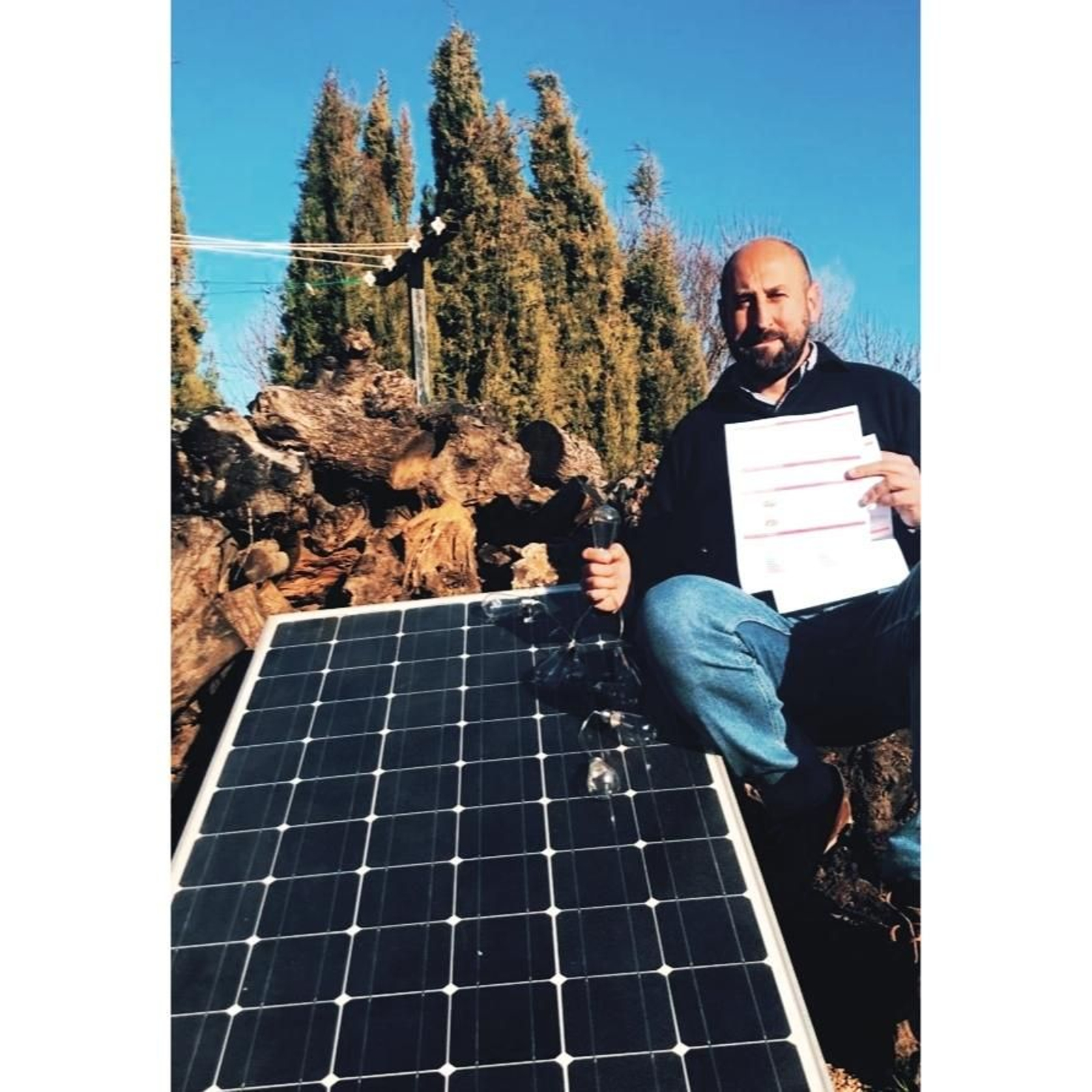 Carlos Gago, ingeniero que asesora en varios ayuntamientos de la Sierra Sur de Sevilla.