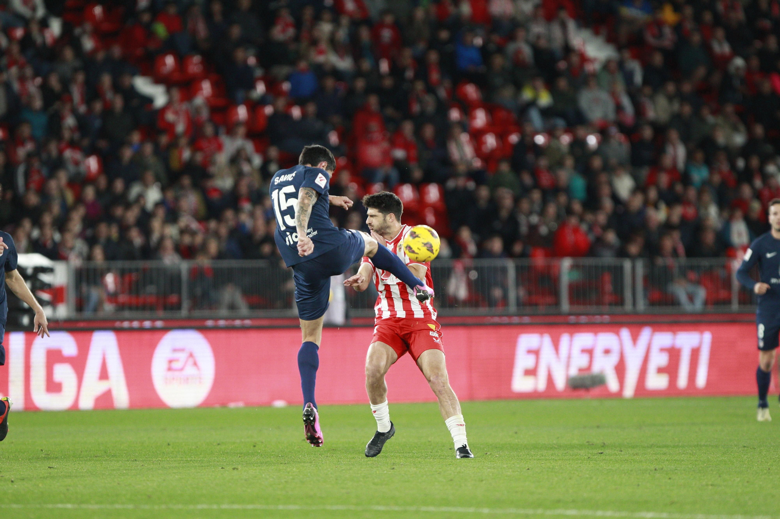 Las mejores imágenes del partido U.D. Almería-Atlético de Madrid
