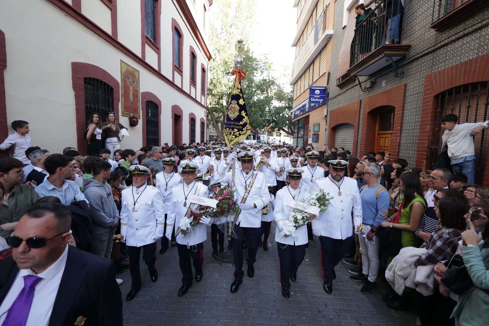 La Hermandad de la Esperanza en la Semana Santa de Huelva 2023, en imágenes
