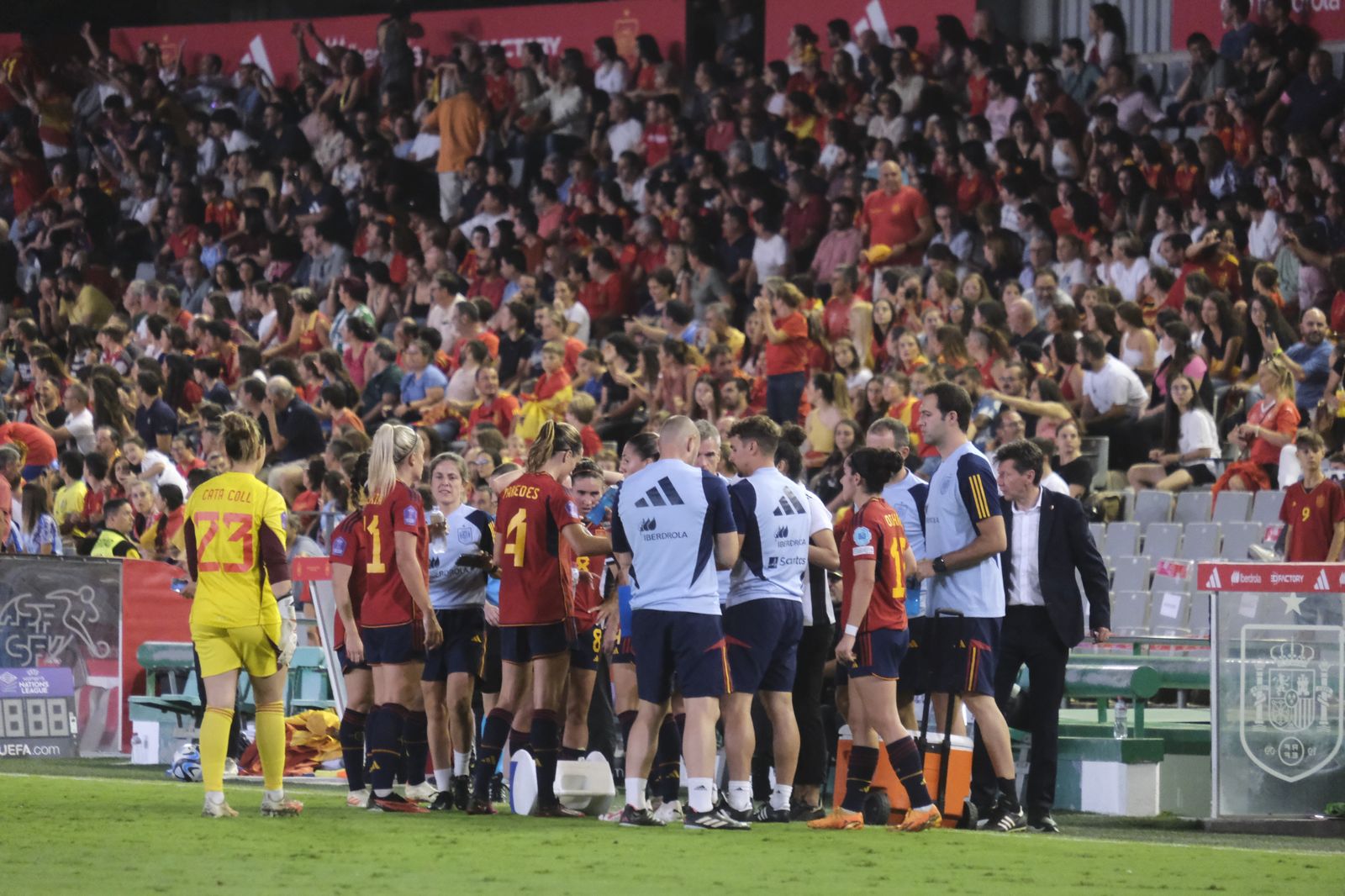 Las mejores fotos de la victoria de España ante Suiza en El Arcángel de Córdoba
