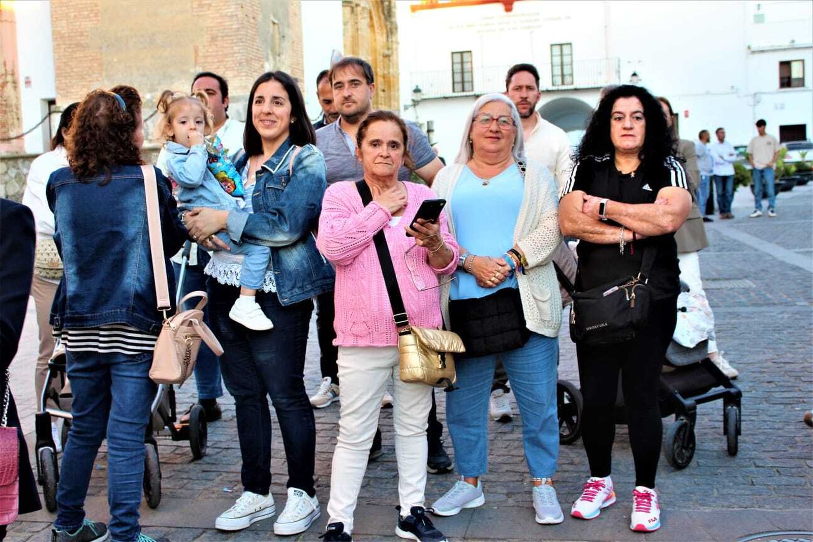 Imágenes del traslado de la Virgen de los Santos al Beaterio de Jesús, María y José