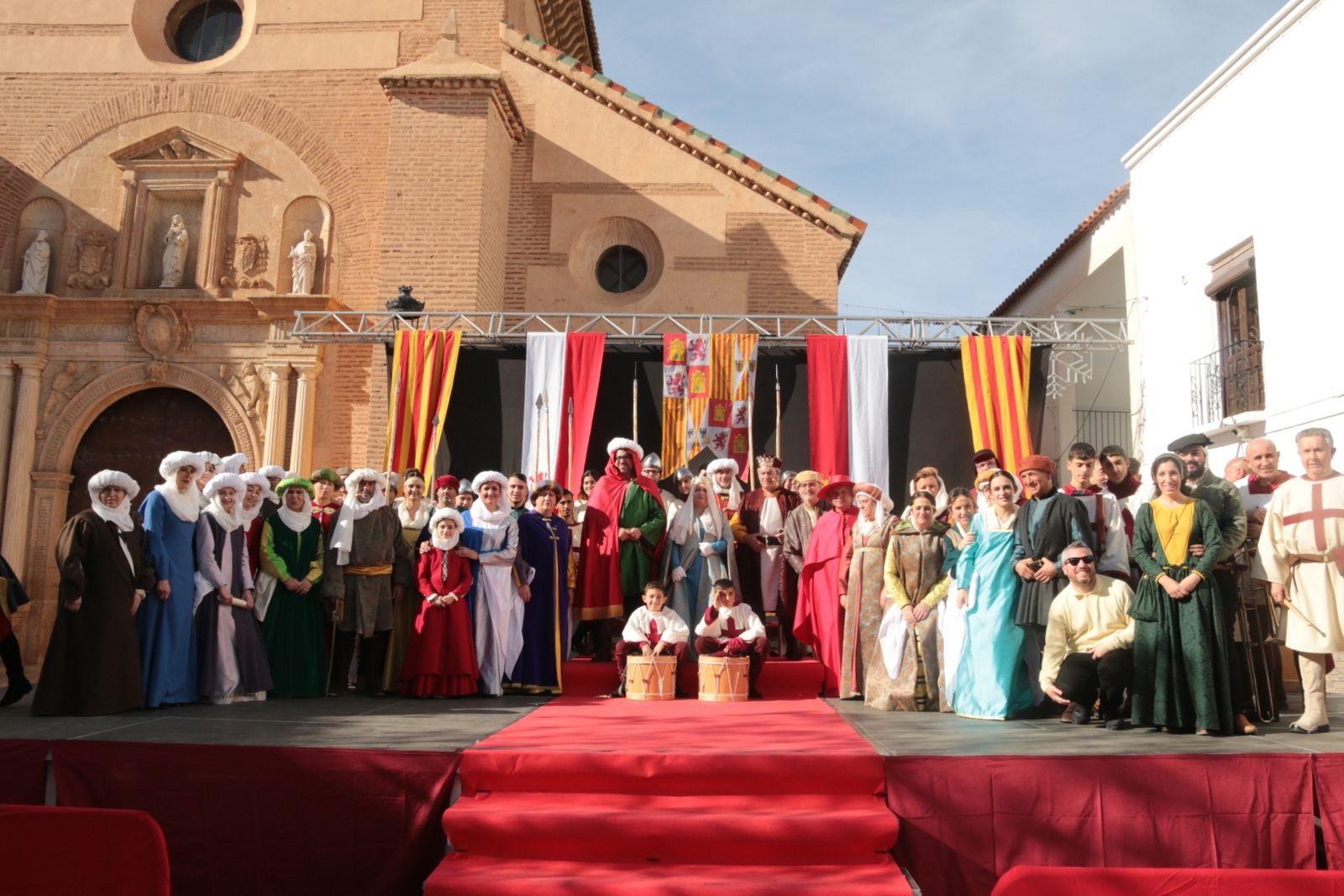 Los Reyes Católicos vuelven a Fiñana con la VIII Recreación Histórica
