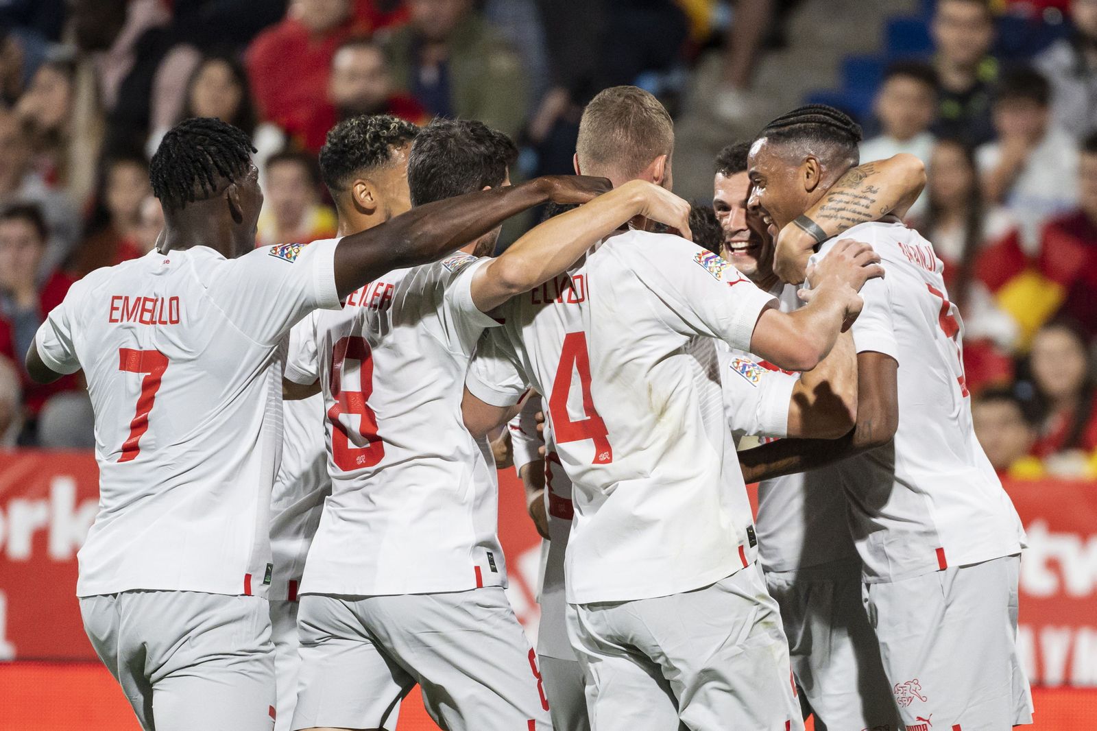 Las imágenes del España-Suiza