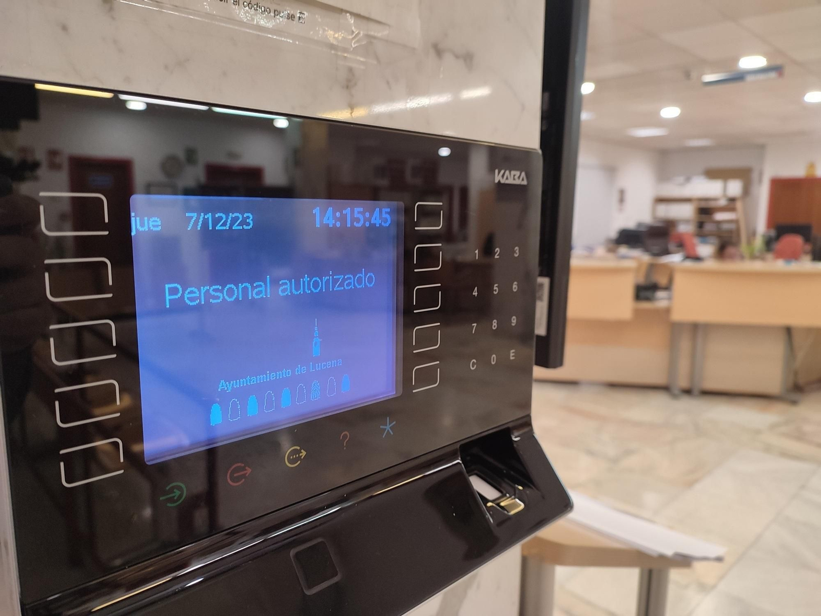 Servicios informáticos del Ayuntamiento de Lucena.