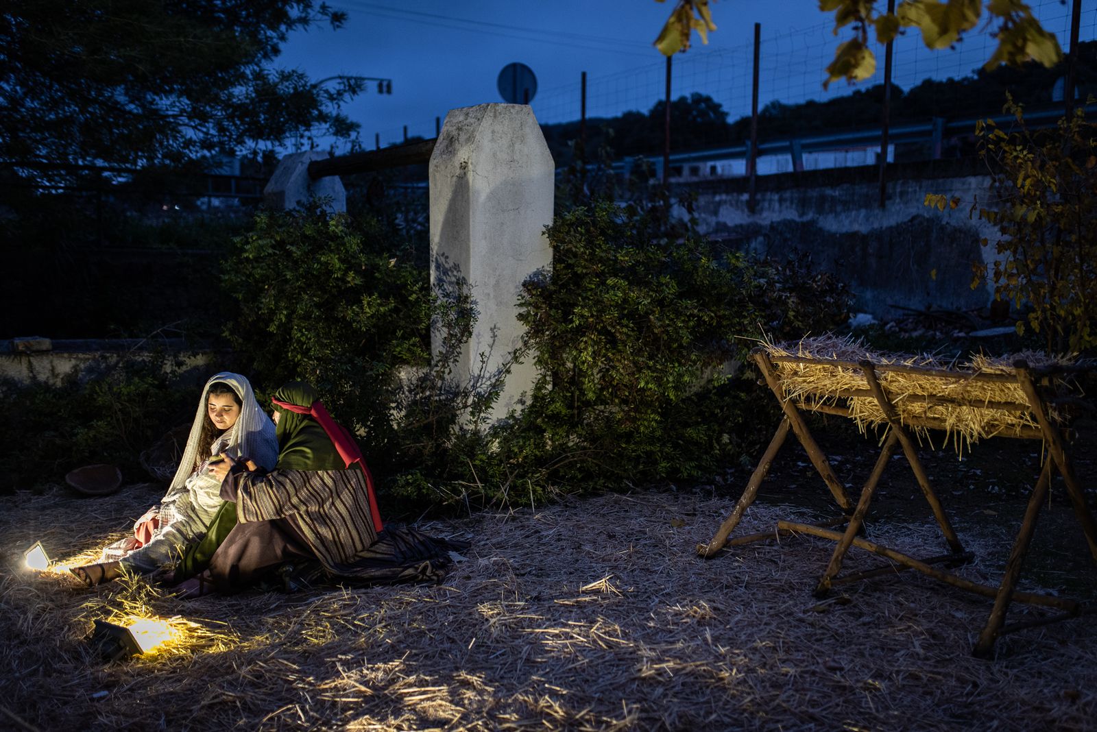 Imágenes: Una visita al Belén viviente de Higuera de la Sierra