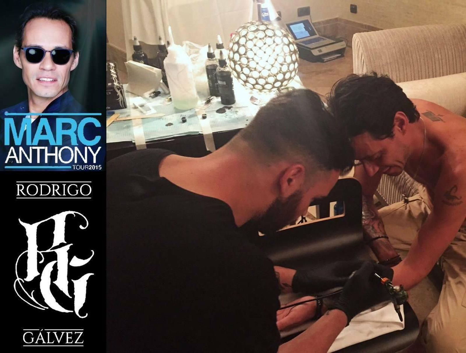 El tatuador de los famosos