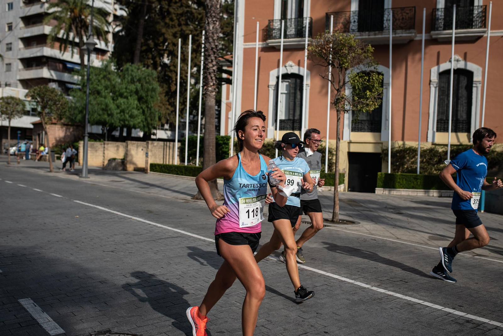 Las imágenes de la vuelta a Huelva de atletismo