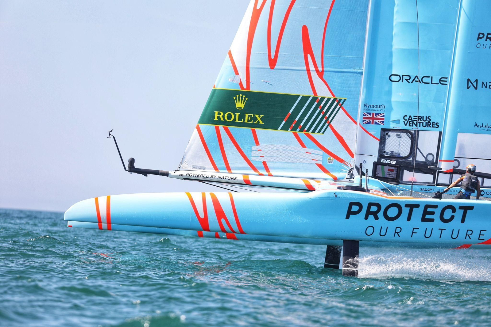 Sail GP Cádiz: El primer entrenamiento ya deja imágenes espectaculares