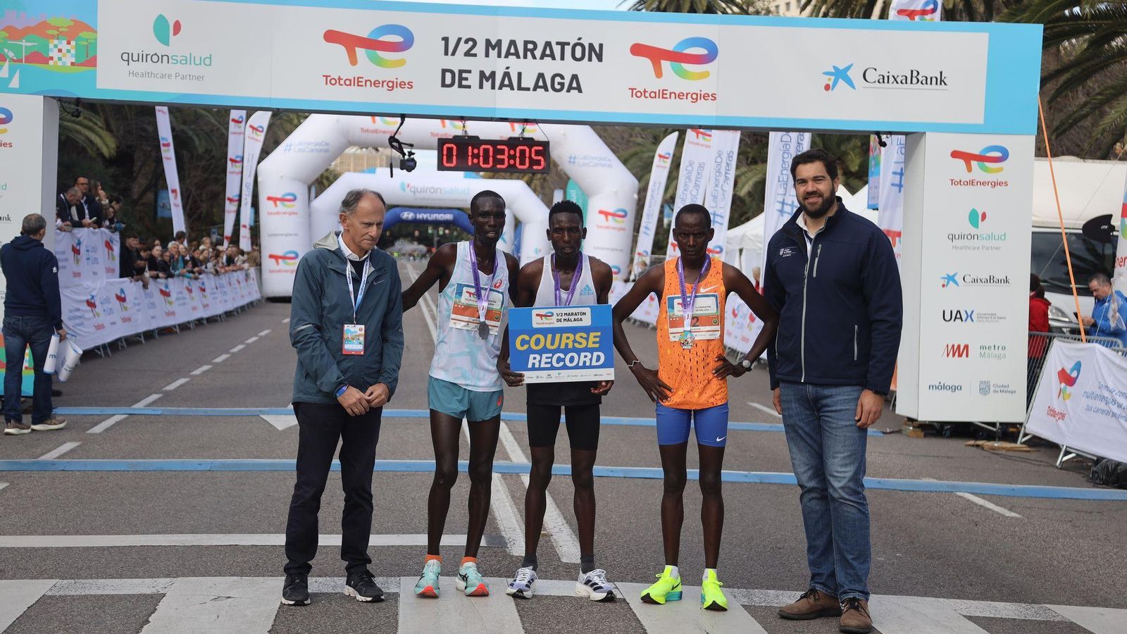 La Media Maratón de Málaga 2025, en fotos