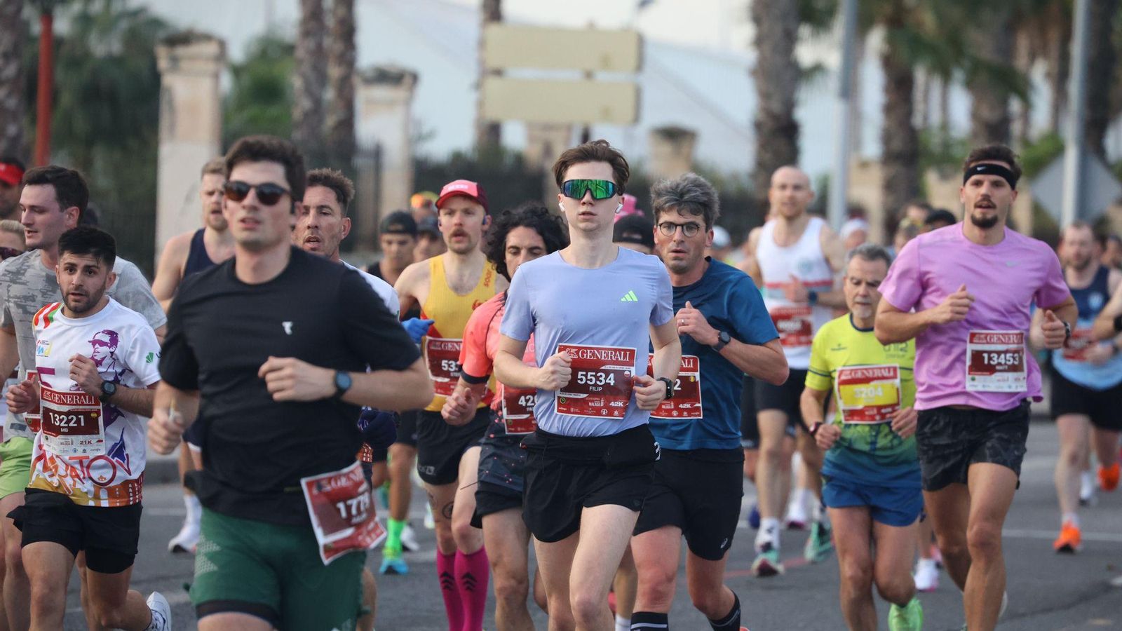 Las mejores fotos de la Maratón de Málaga 2024
