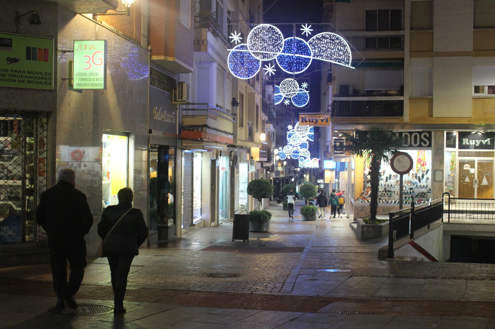 El alumbrado de Navidad de Lucena, en fotografías