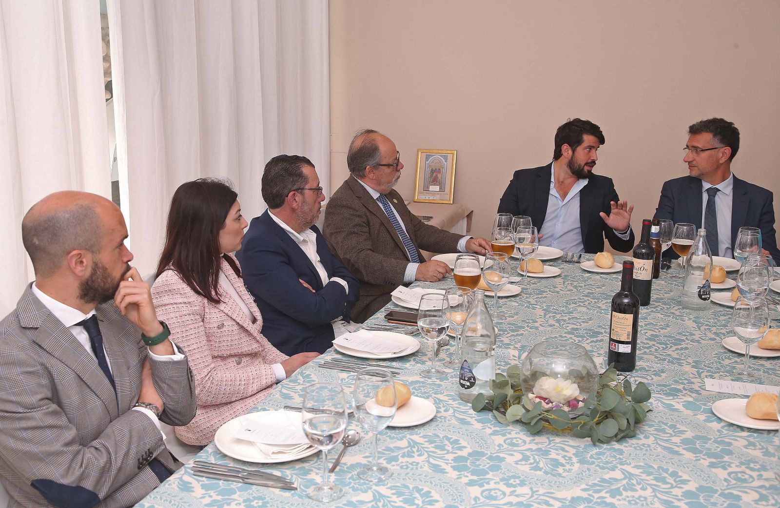 Fotos de la tertulia cofrade de Europa Sur en Algeciras 2023