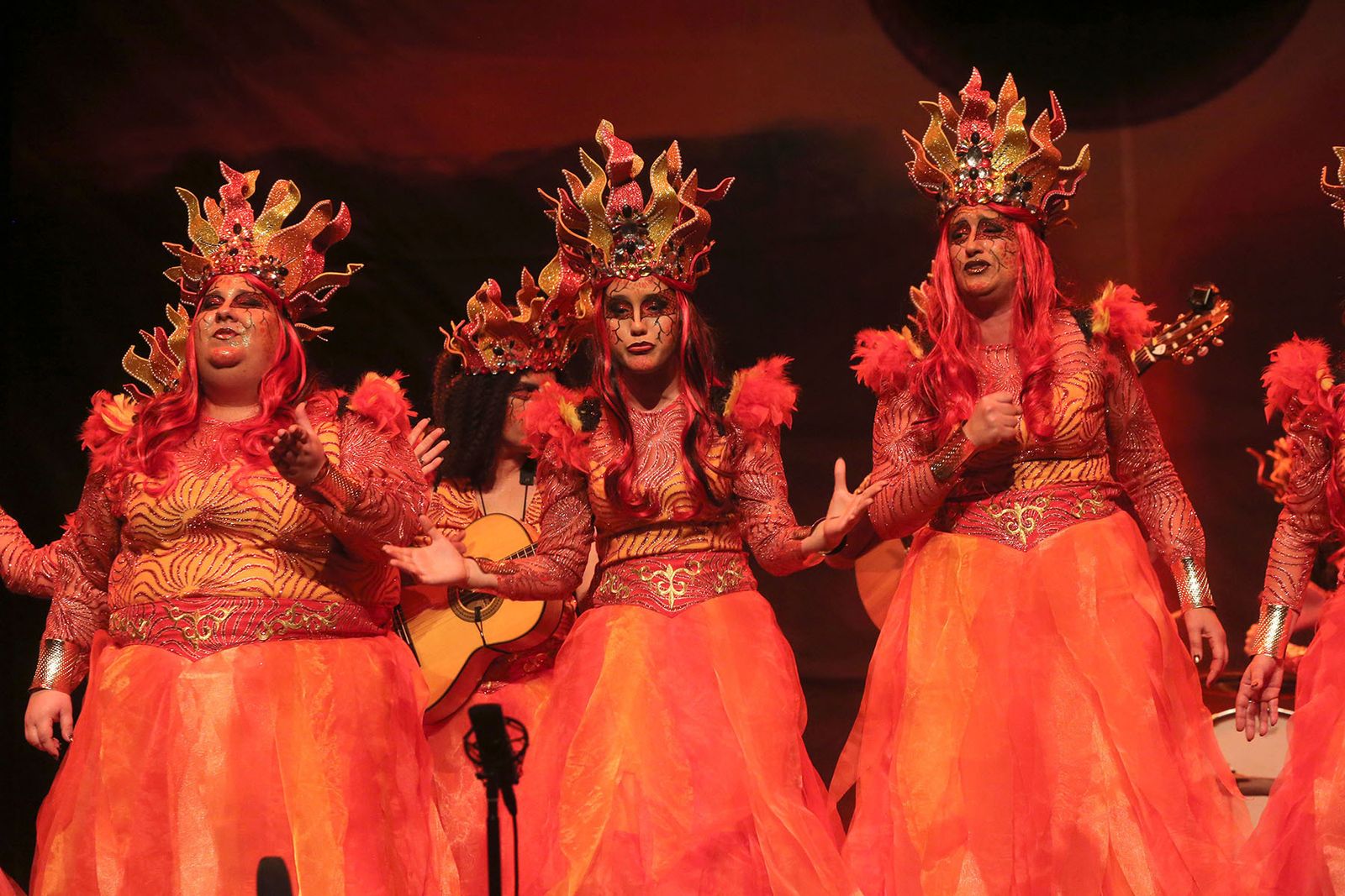 Quinto día de preliminares del Carnaval Colombino en imágenes