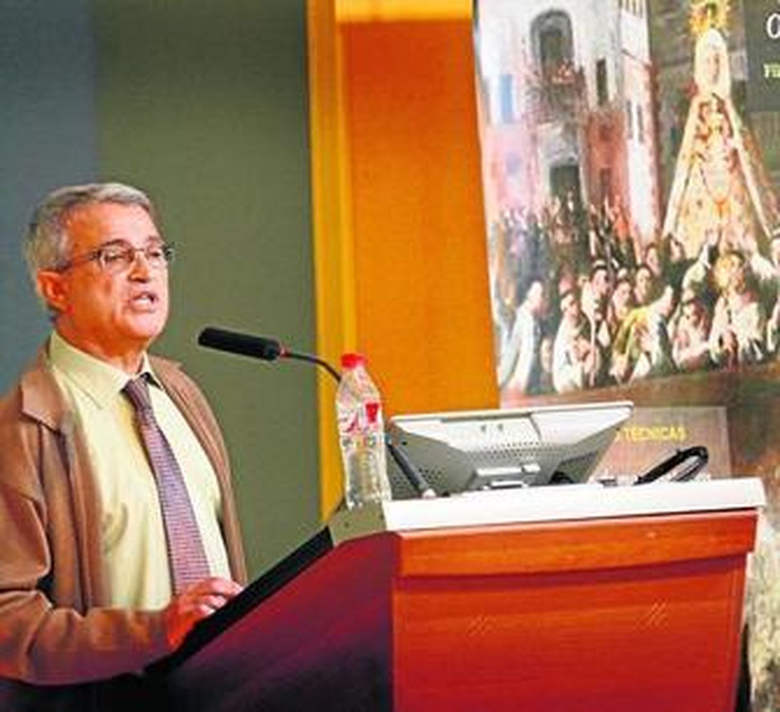 Uno de los expertos que participaron ayer en las jornadas técnicas sobre la catástrofe de 1755.