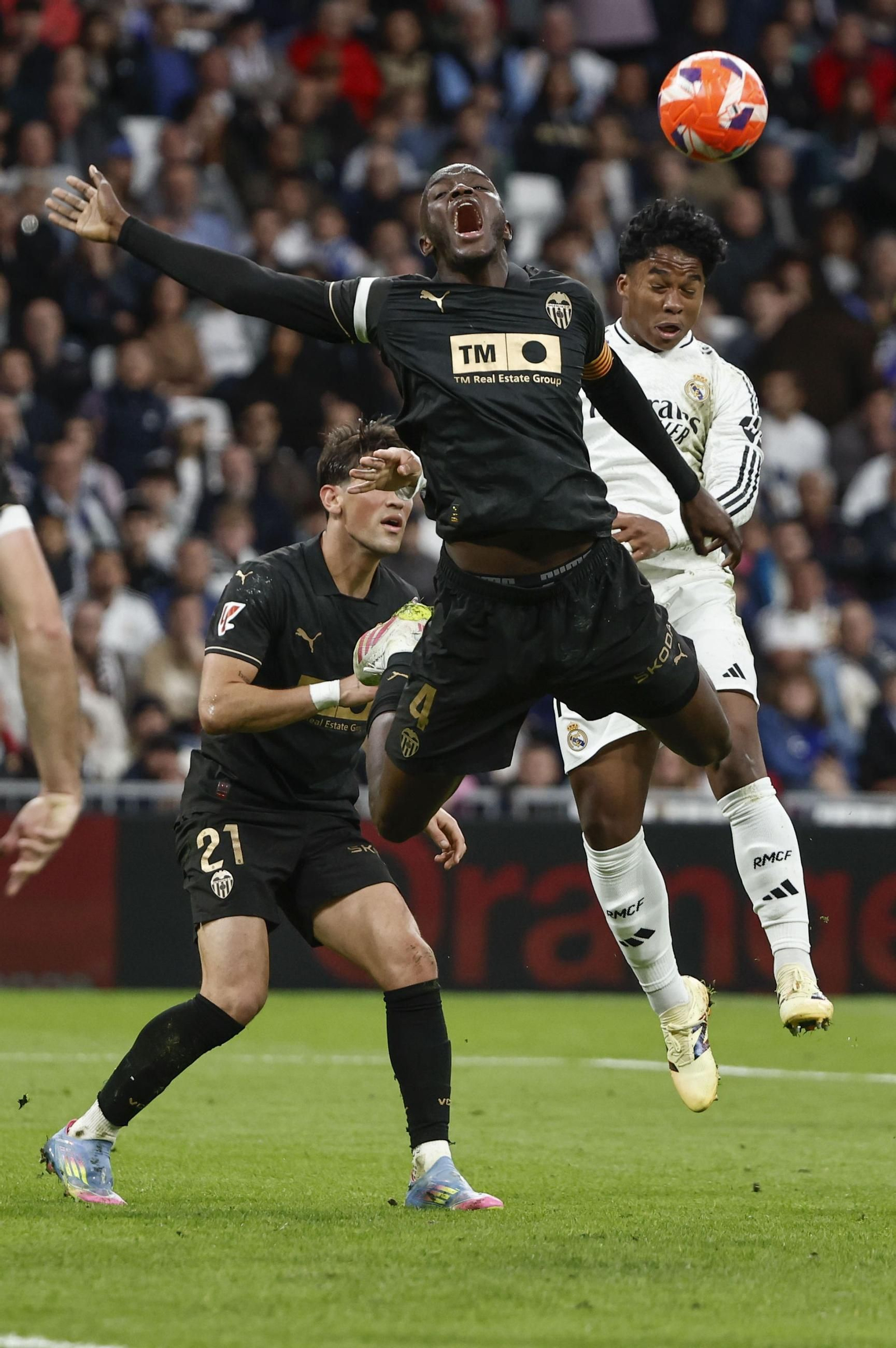 Las fotos de la derrota del Real Madrid ante el Valencia