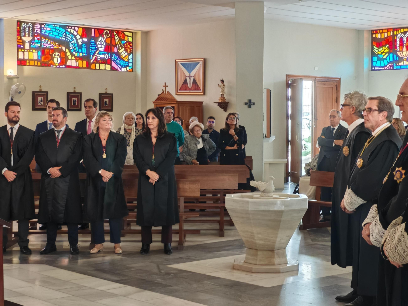 Actos del Colegio de Abogados por Santa Teresa.