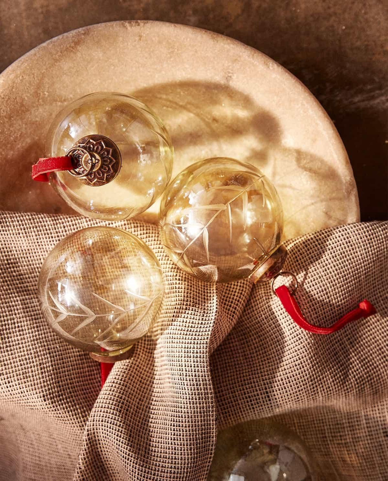 Bolas de Navidad de Zara Home.