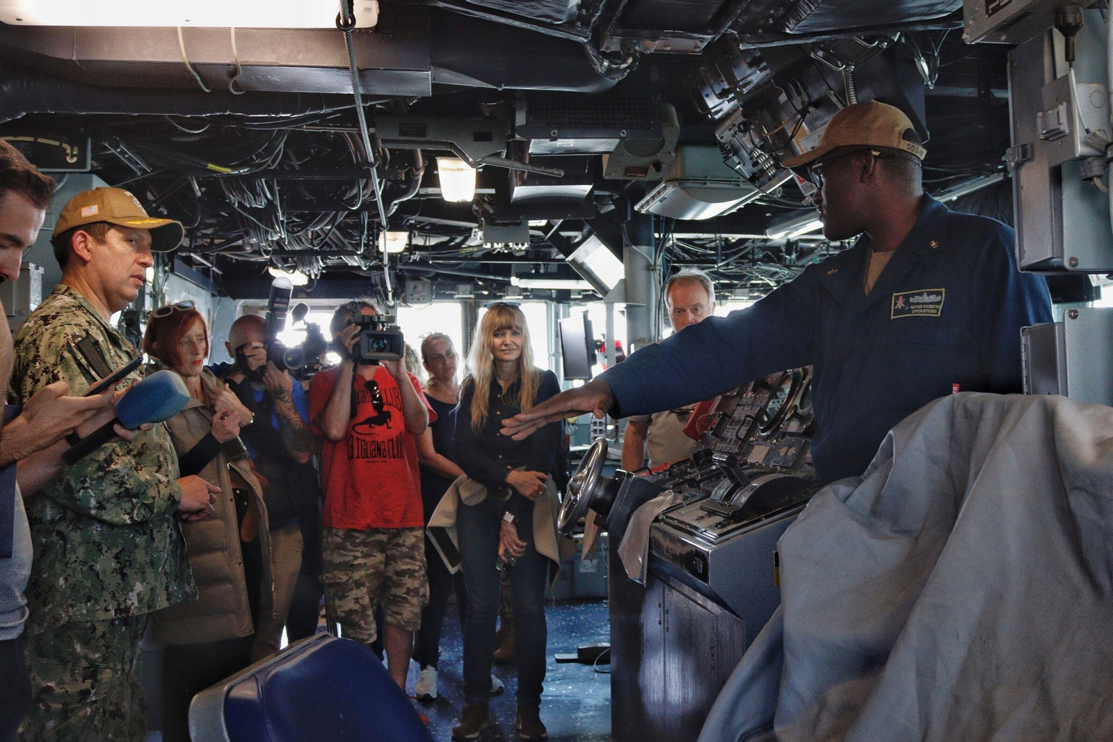 Recorrido por el destructor 'James E. Willians', atracado en la Base naval de Rota