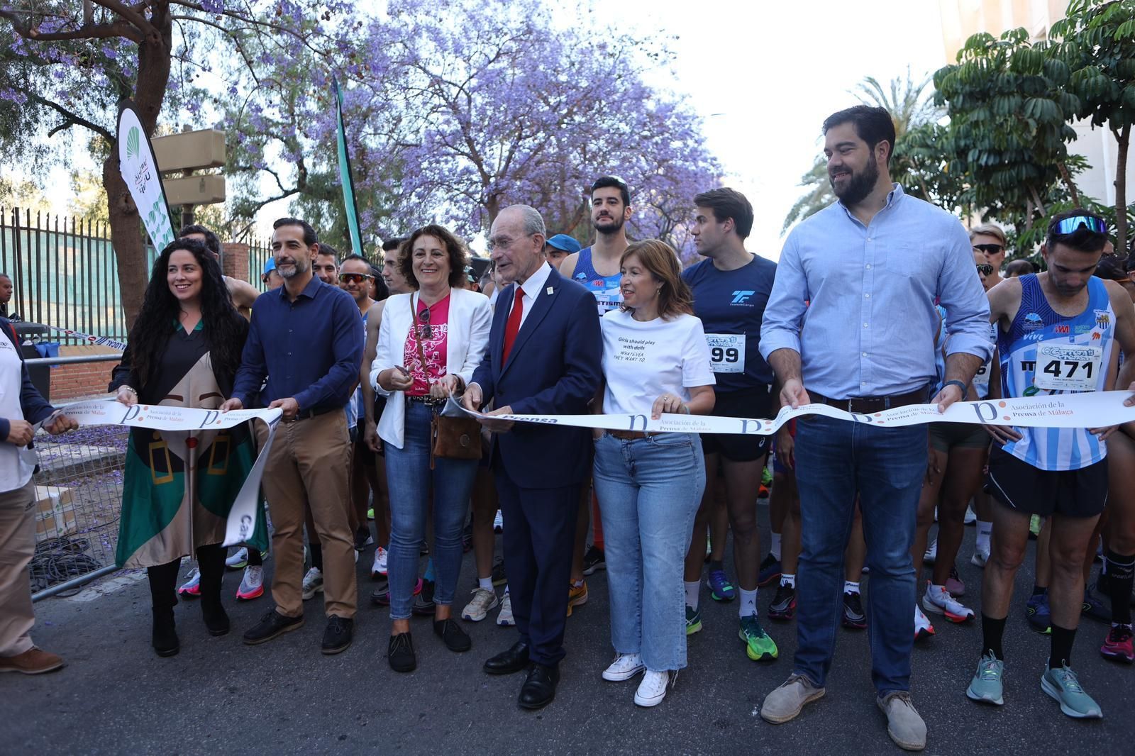 Búscate en las fotos de la Carrera de la Prensa de Málaga 2023