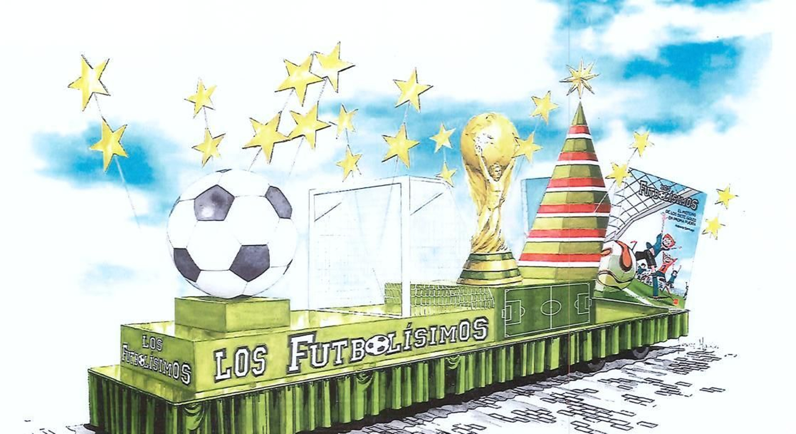 Así son las carrozas de la Cabalgata de Reyes de Cádiz 2024