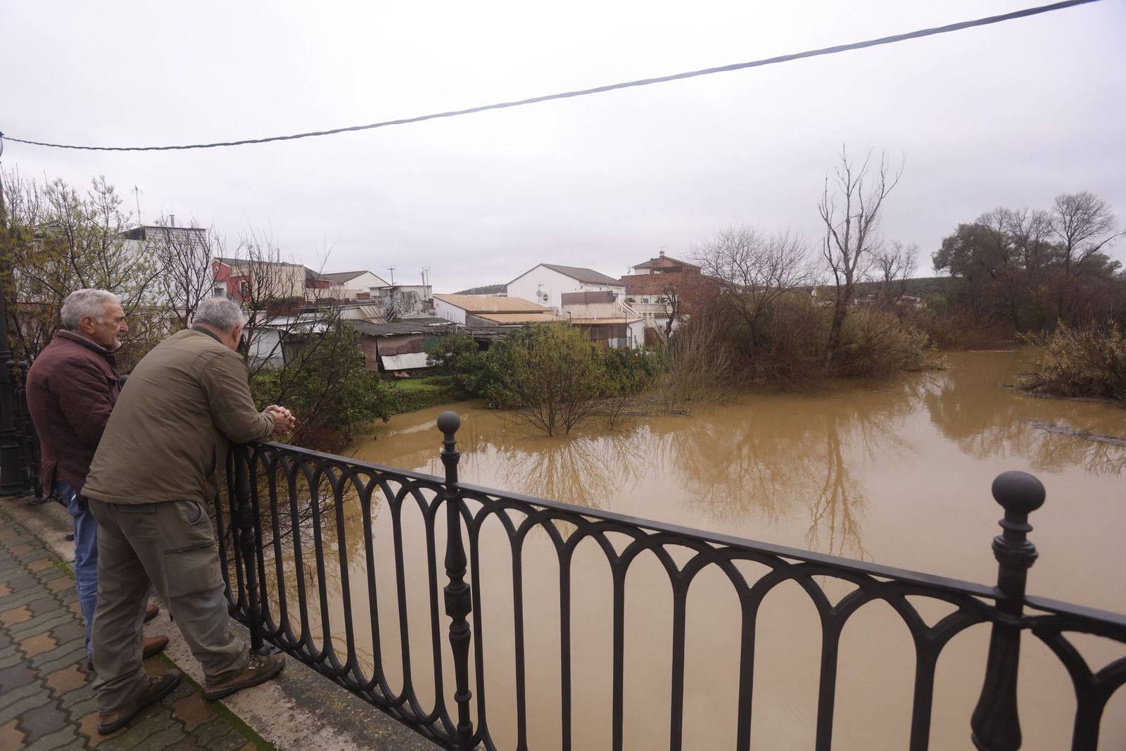 El río a su paso por Guadalvalle
