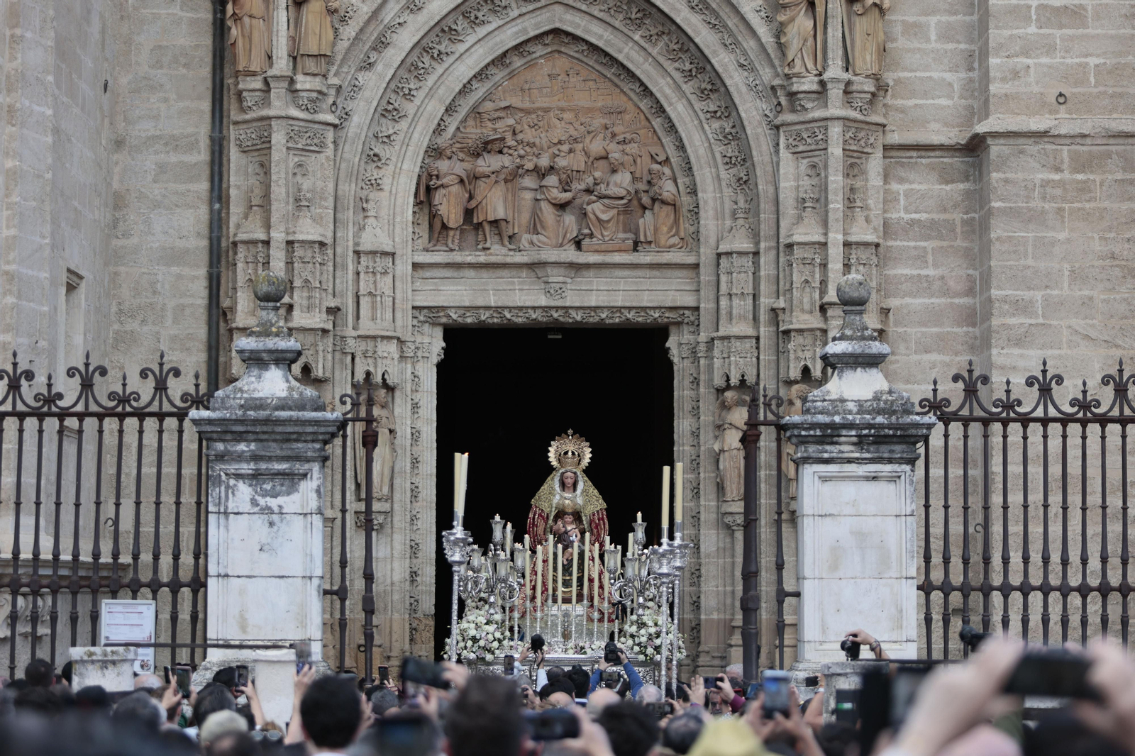 Las imágenes de la procesión de la Candelaria Madre de Dios
