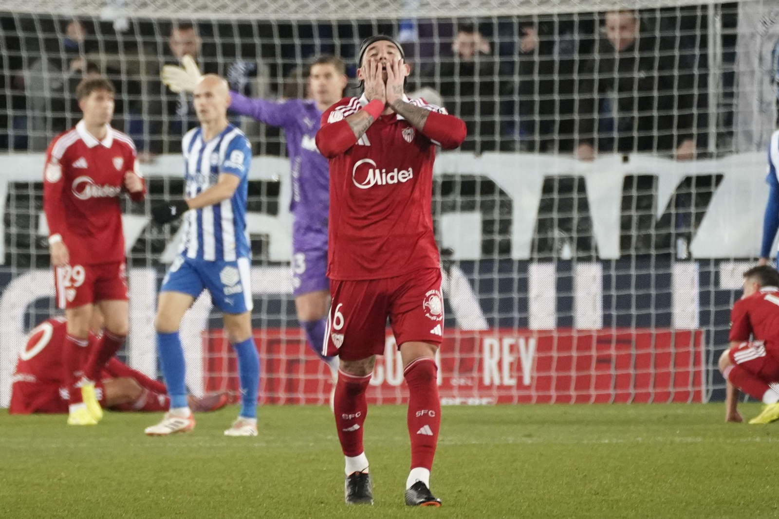 Las fotos del Alavés - Sevilla de Copa del Rey