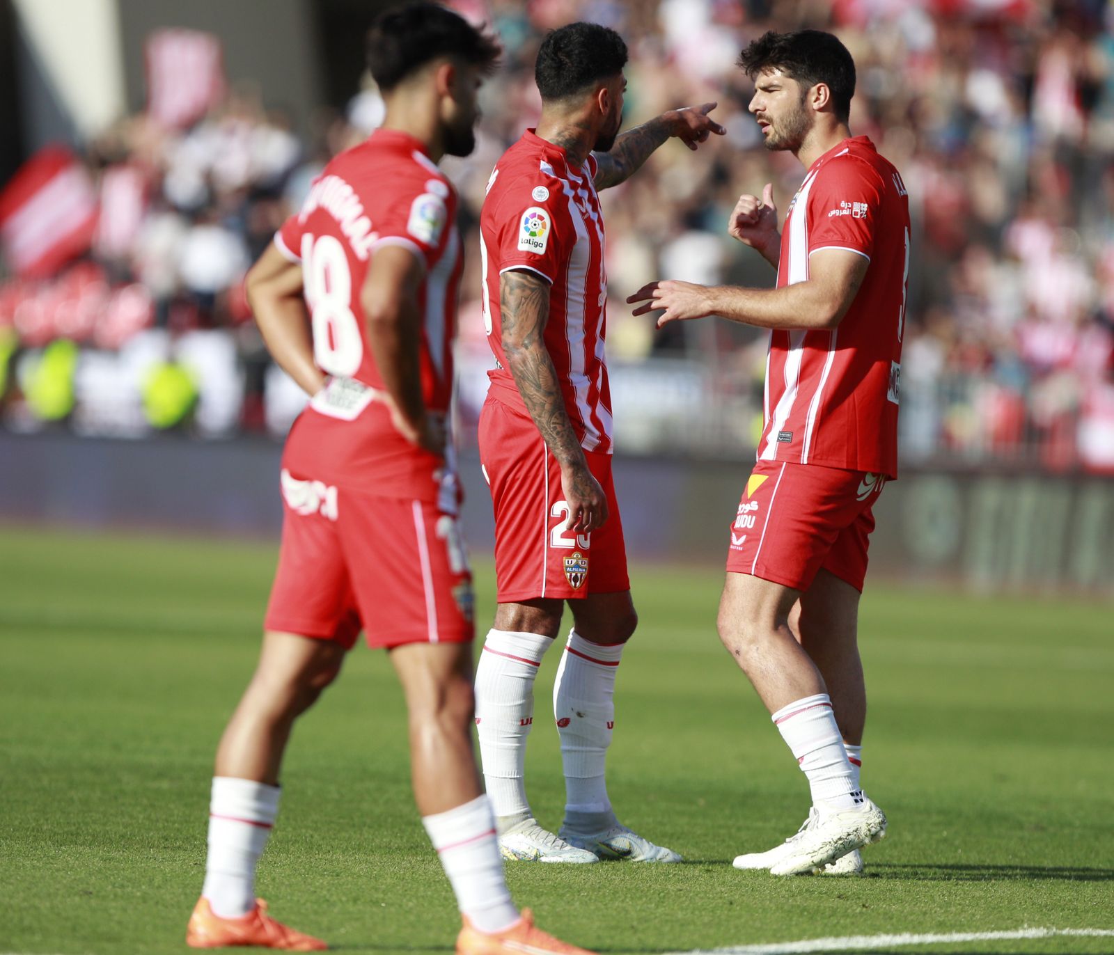 Fotogalería del partido de la Liga Santander, U.D. Almería-Valencia