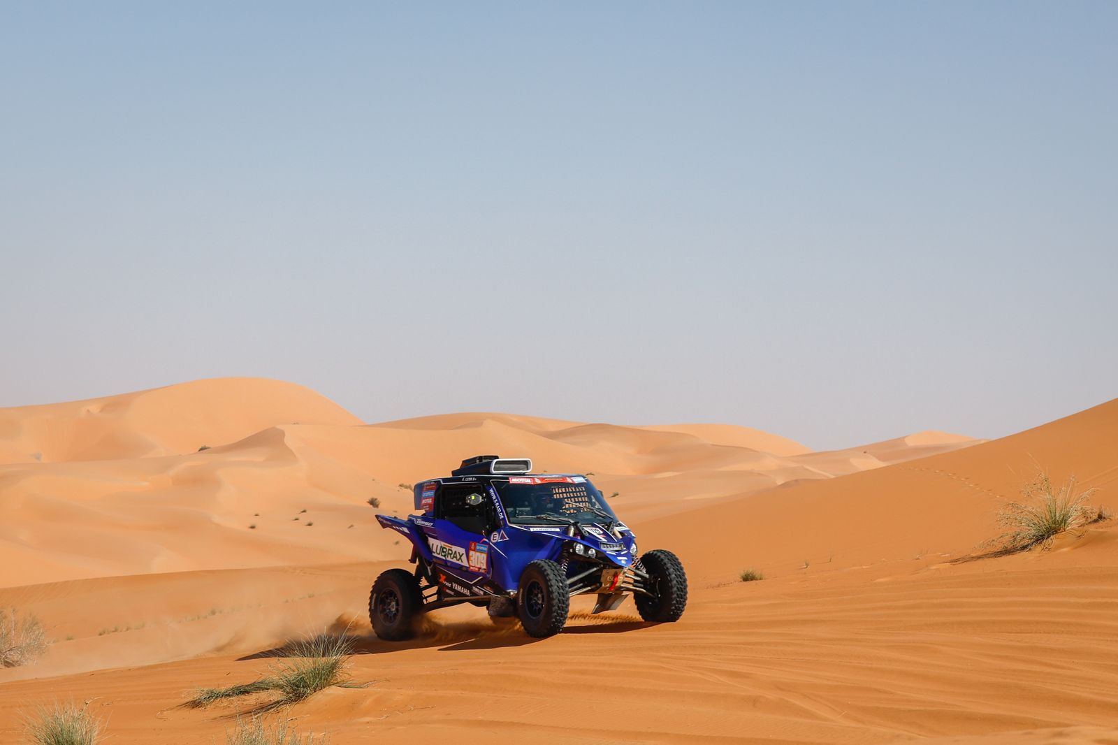 Las mejores fotos del Dakar por las dunas