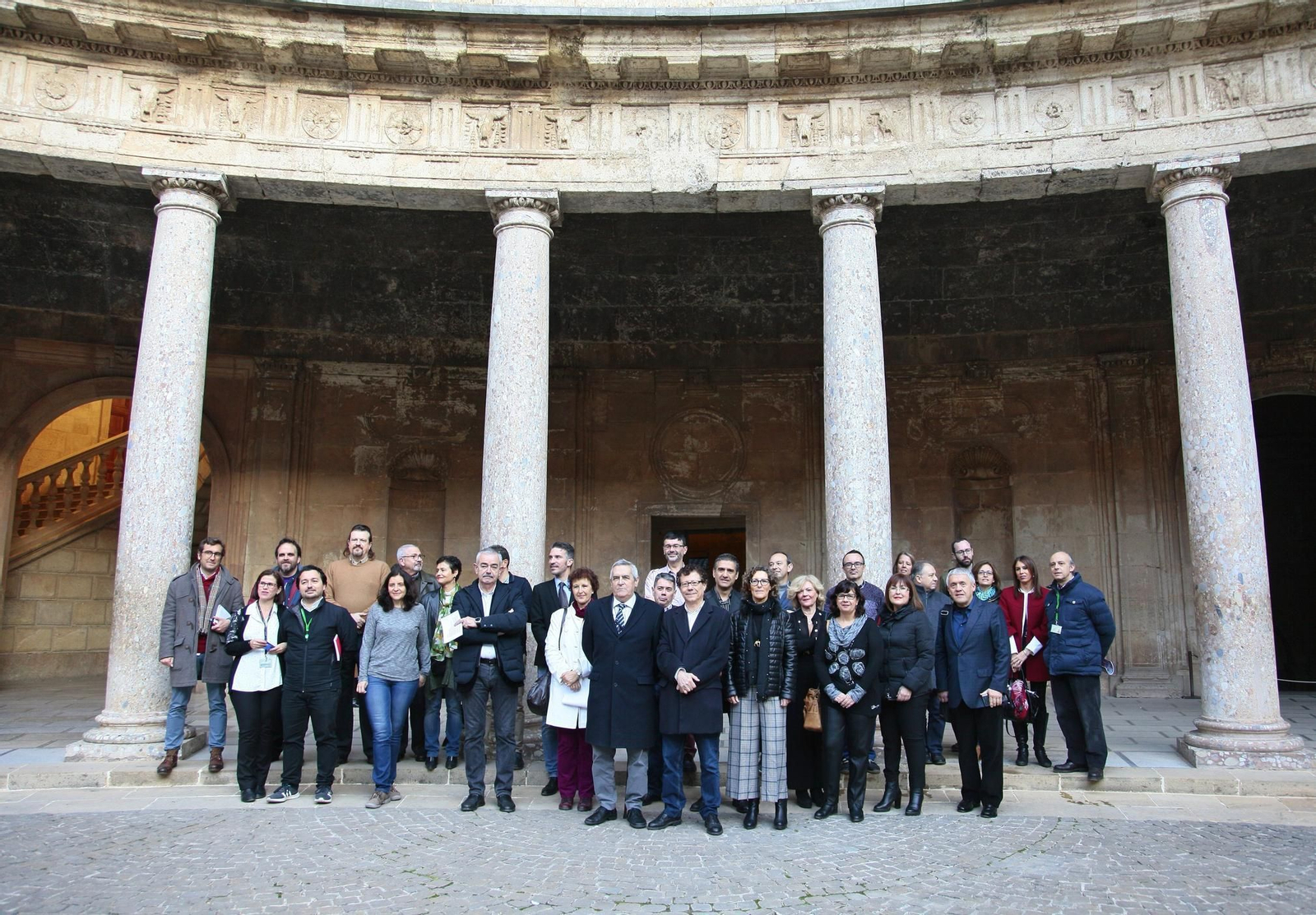 Asistentes a las jornadas de Ciencia en la Alhambra.