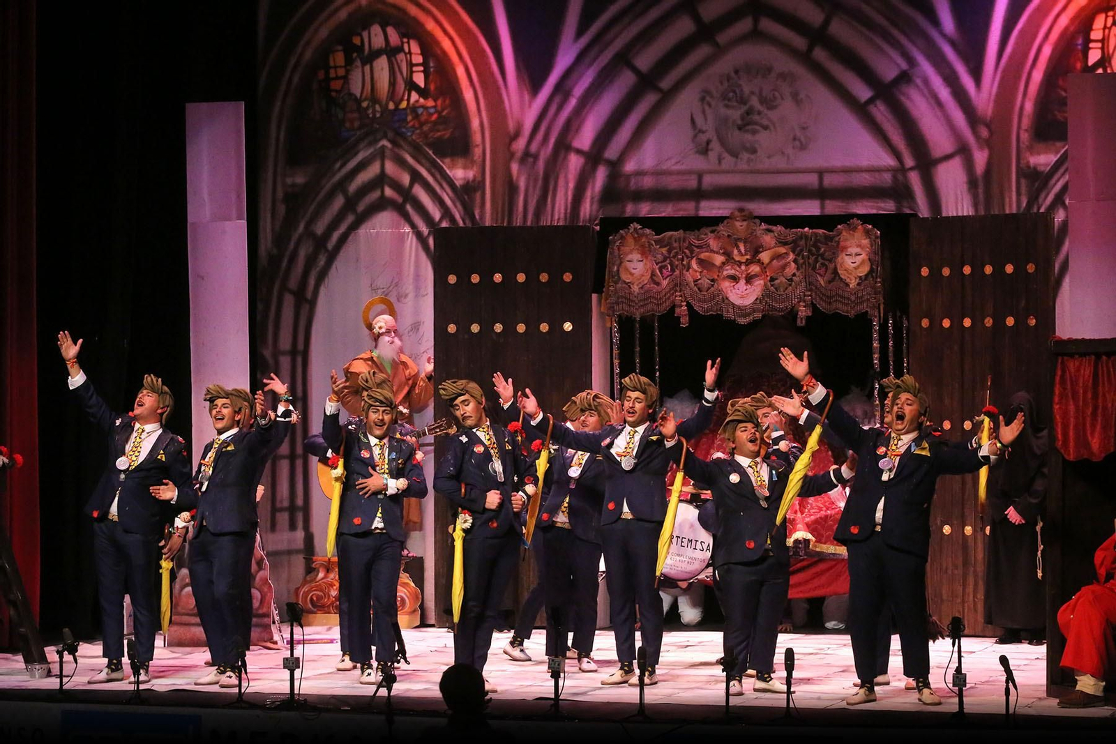 Las imágenes de la segunda sesión de semifinales del Carnaval Colombino 2019