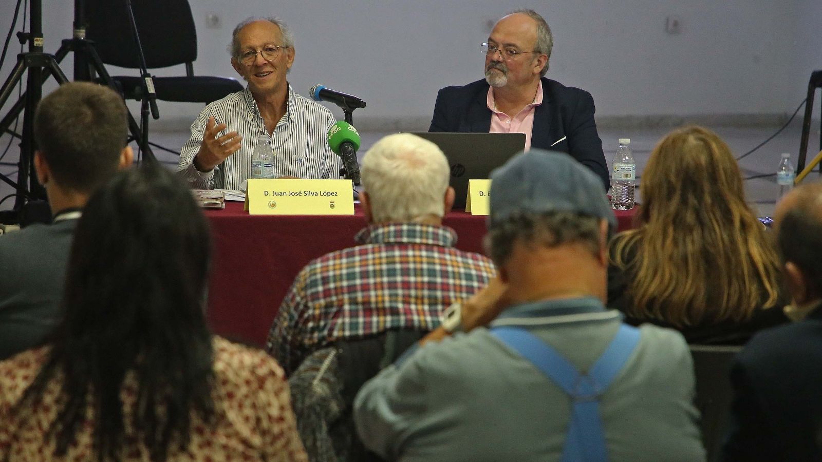 Conferencia del abogado Juan José Silva López, el pasado viernes.