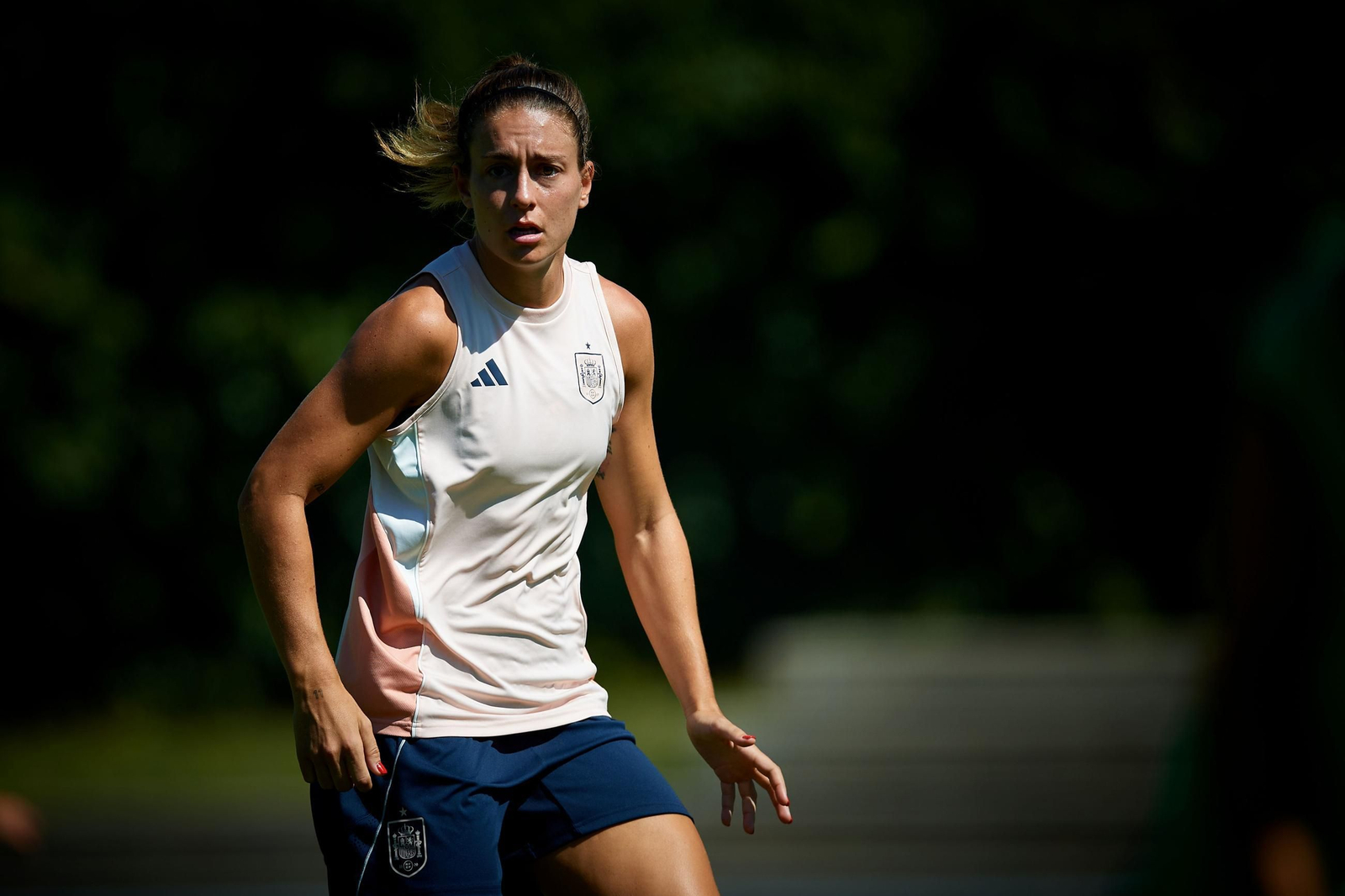 Las fotos de España antes de enfrentarse a Suiza en la Eurocopa femenina