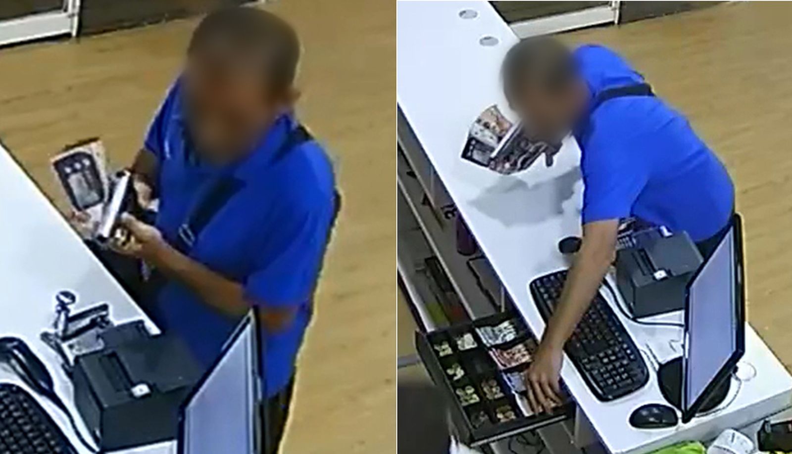 El detenido por un atraco en una tienda de muebles en El Cerro del Águila.