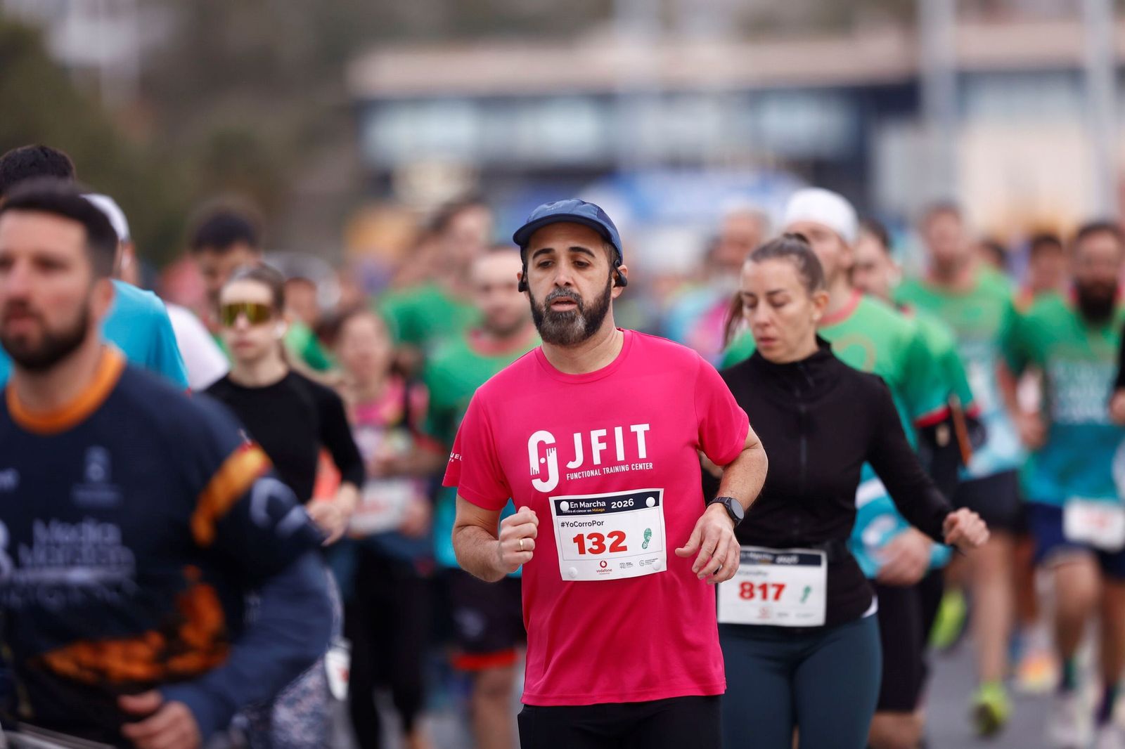 Búscate en las fotos de la Carrera contra el cáncer en Málaga