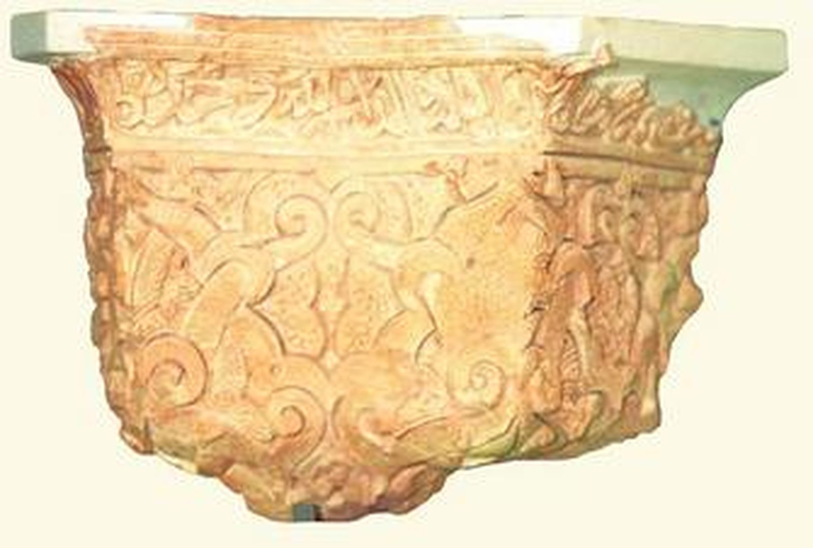 El capitel nazarí, pieza del mes en el museo de la Alhambra