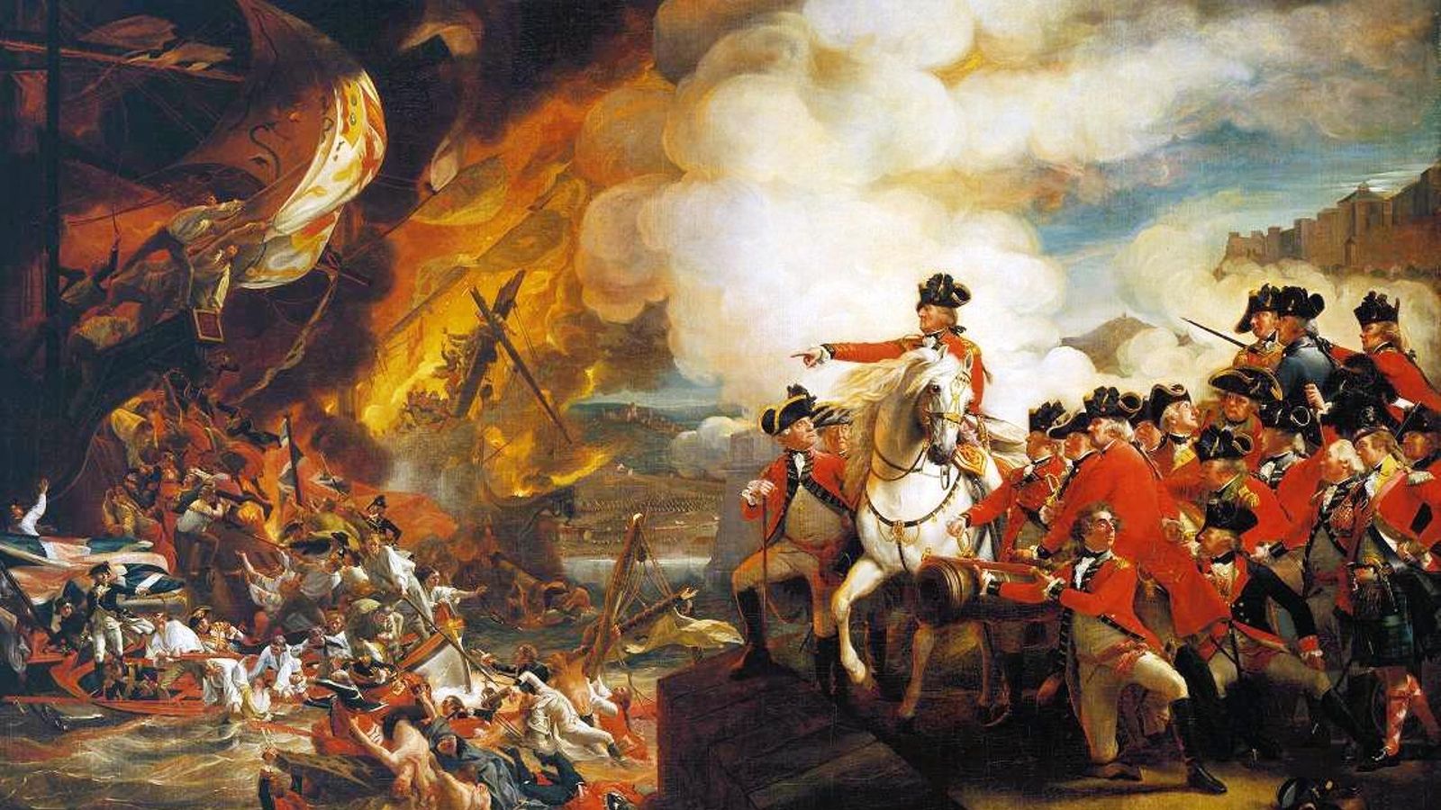 El sitio de Gibraltar (John Singleton Copley, 1783) El sitio de Gibraltar (John Singleton Copley, 1783)