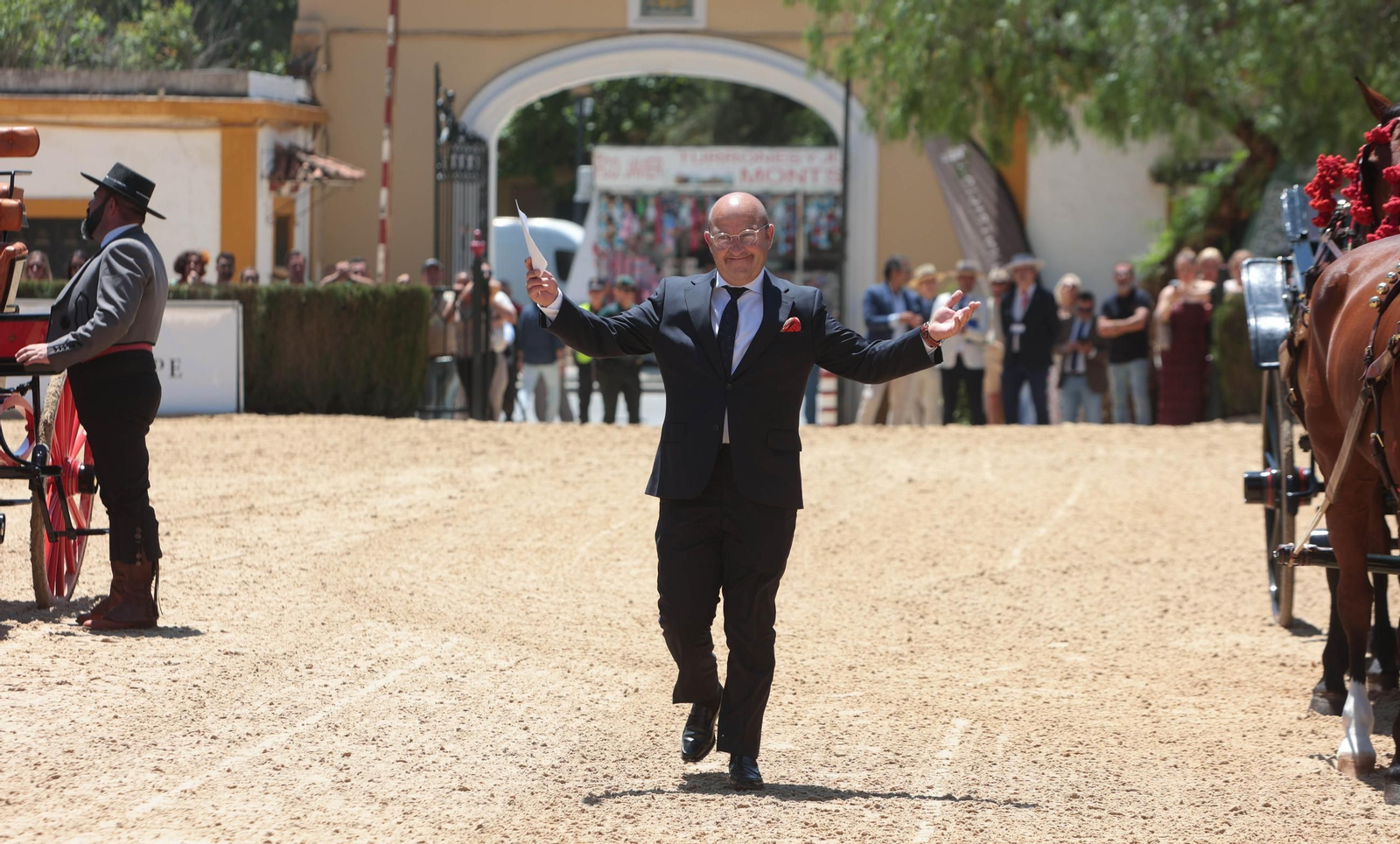 Entrega del Caballo de Oro Jerez 2024 a Francisco Dorante