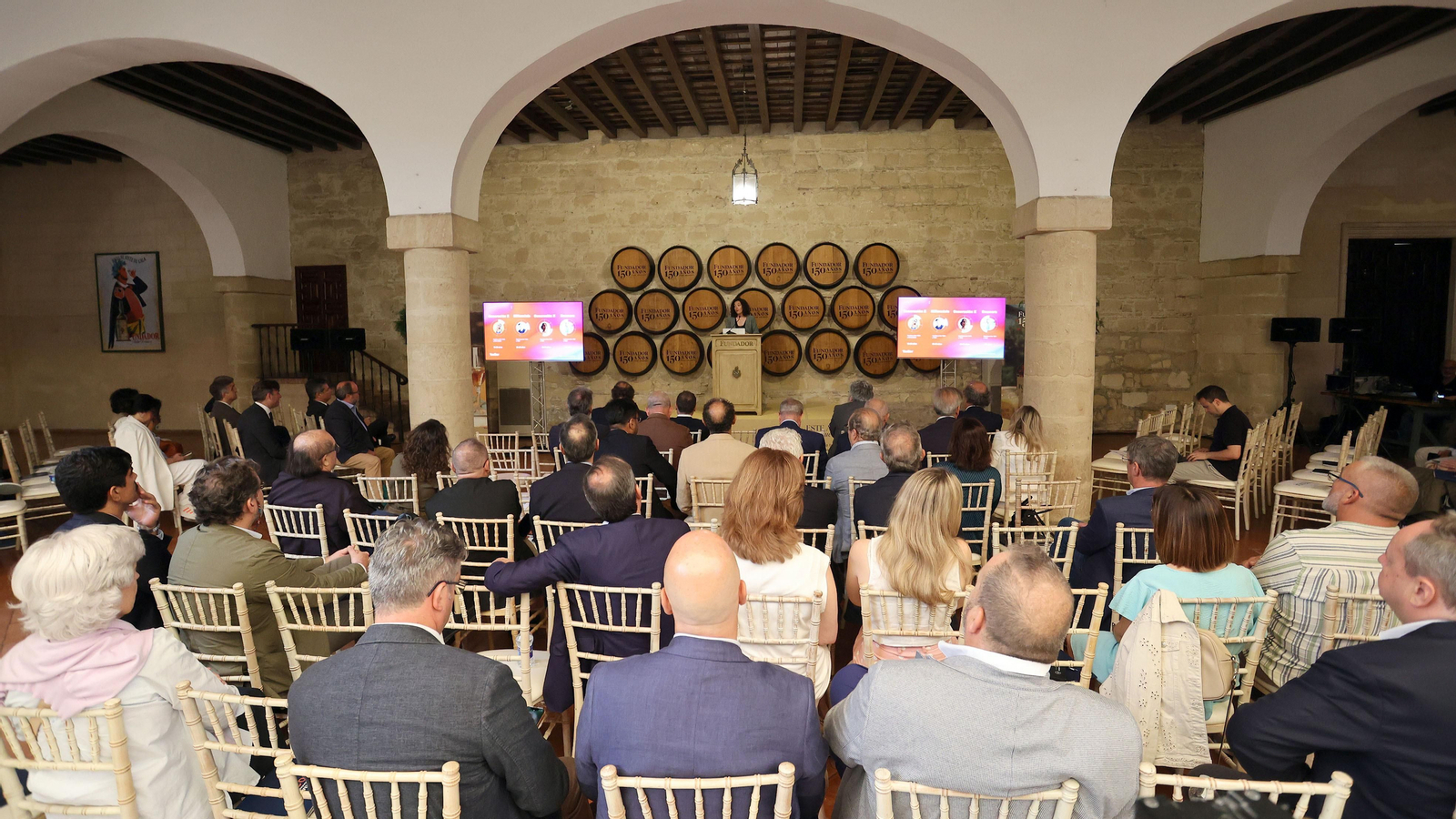 Imágenes del congreso de Espirituosos de España en Bodegas Fundador