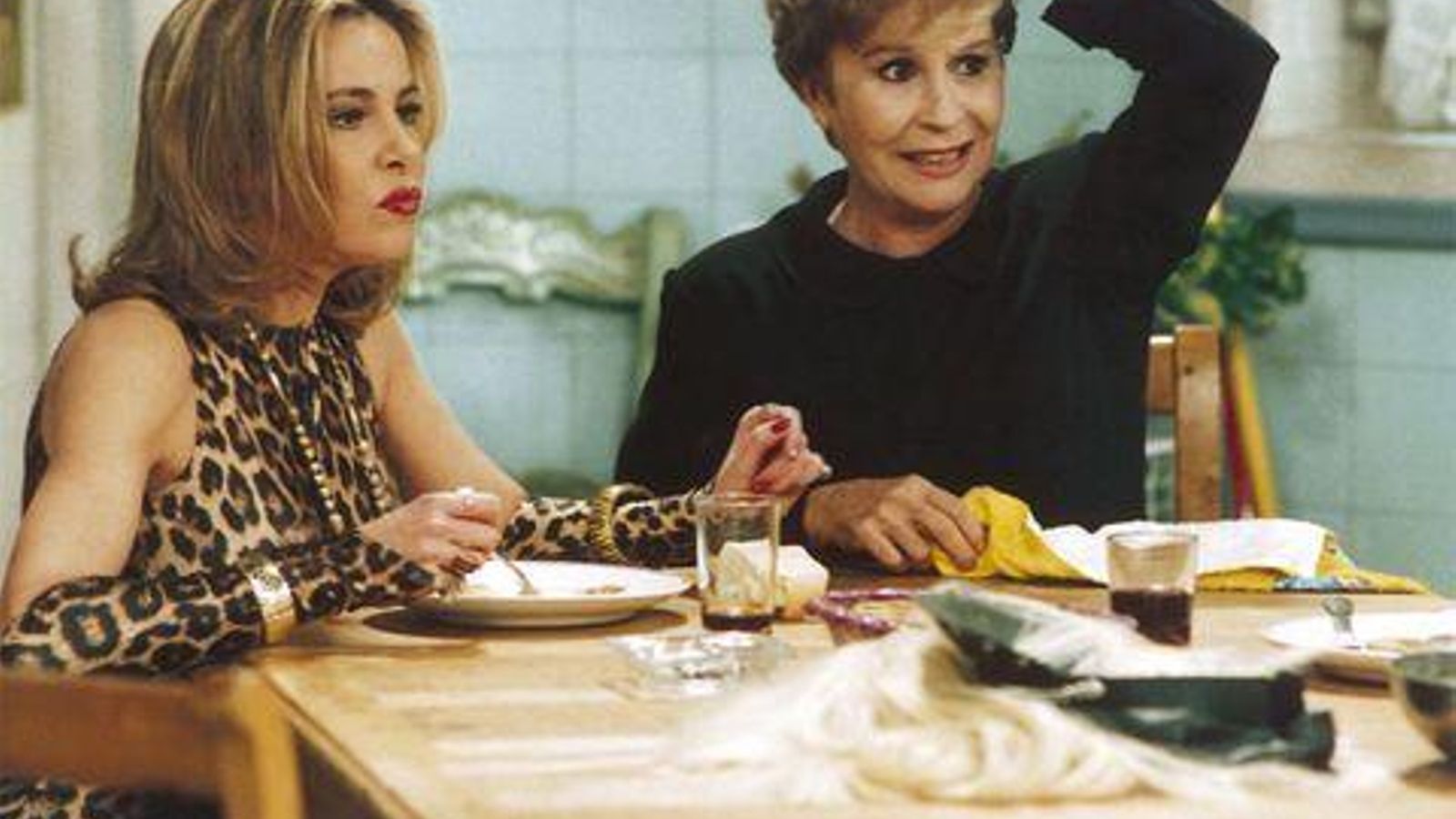 Con Ana Obregón en 'Hostal Royal Manzanares'.